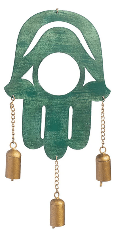  Patina Hamsa Bell Wind Chime、mySite、elrpsem3k