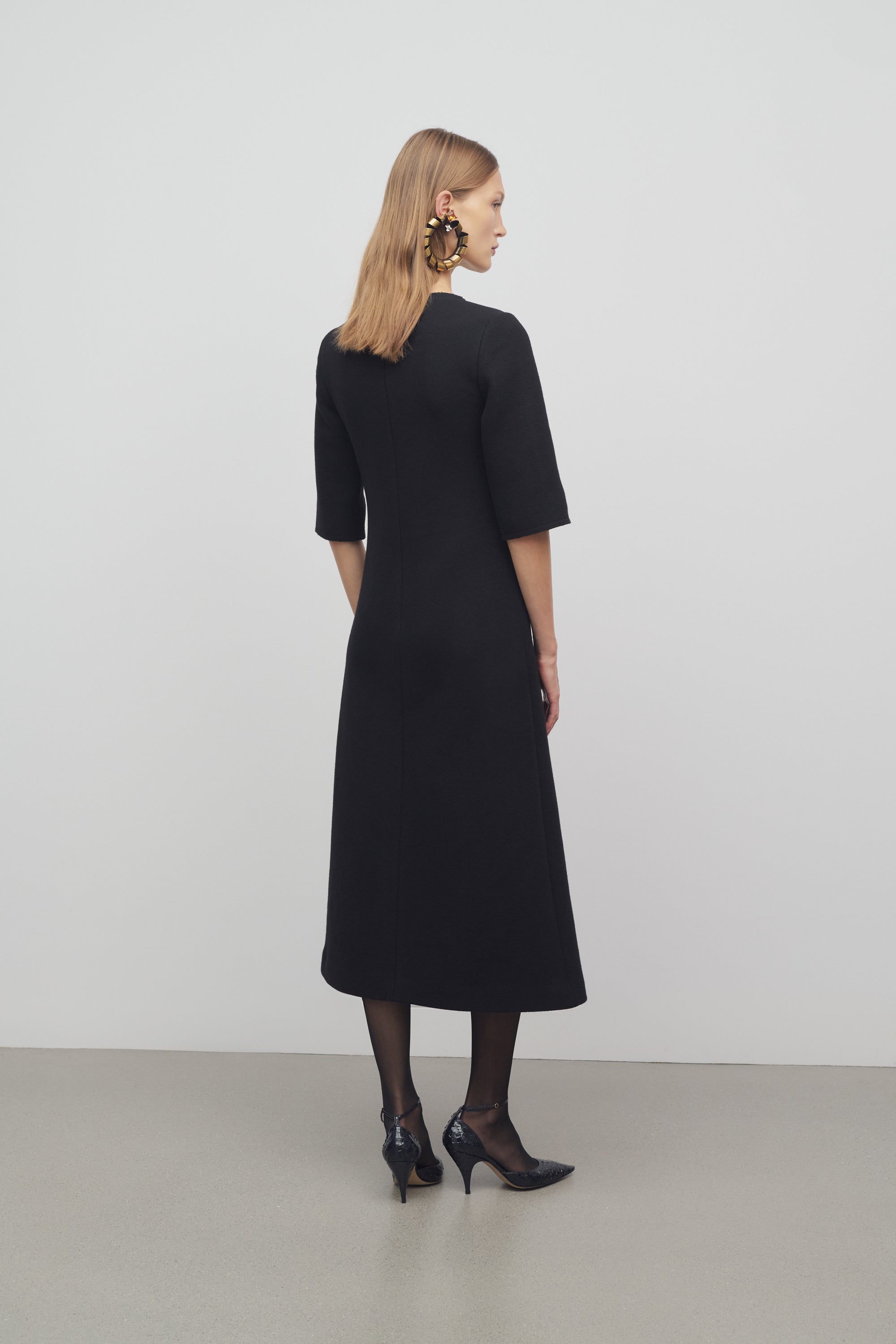 Solene Dress in Wool and Nylon、mySite、aoinhome