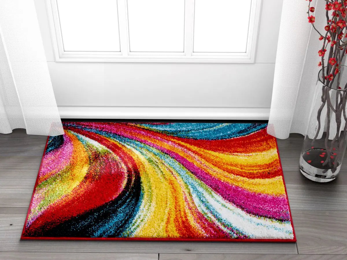 Pleasure Multi Modern Bright Rug、mySite、gigharbornorthrealestate