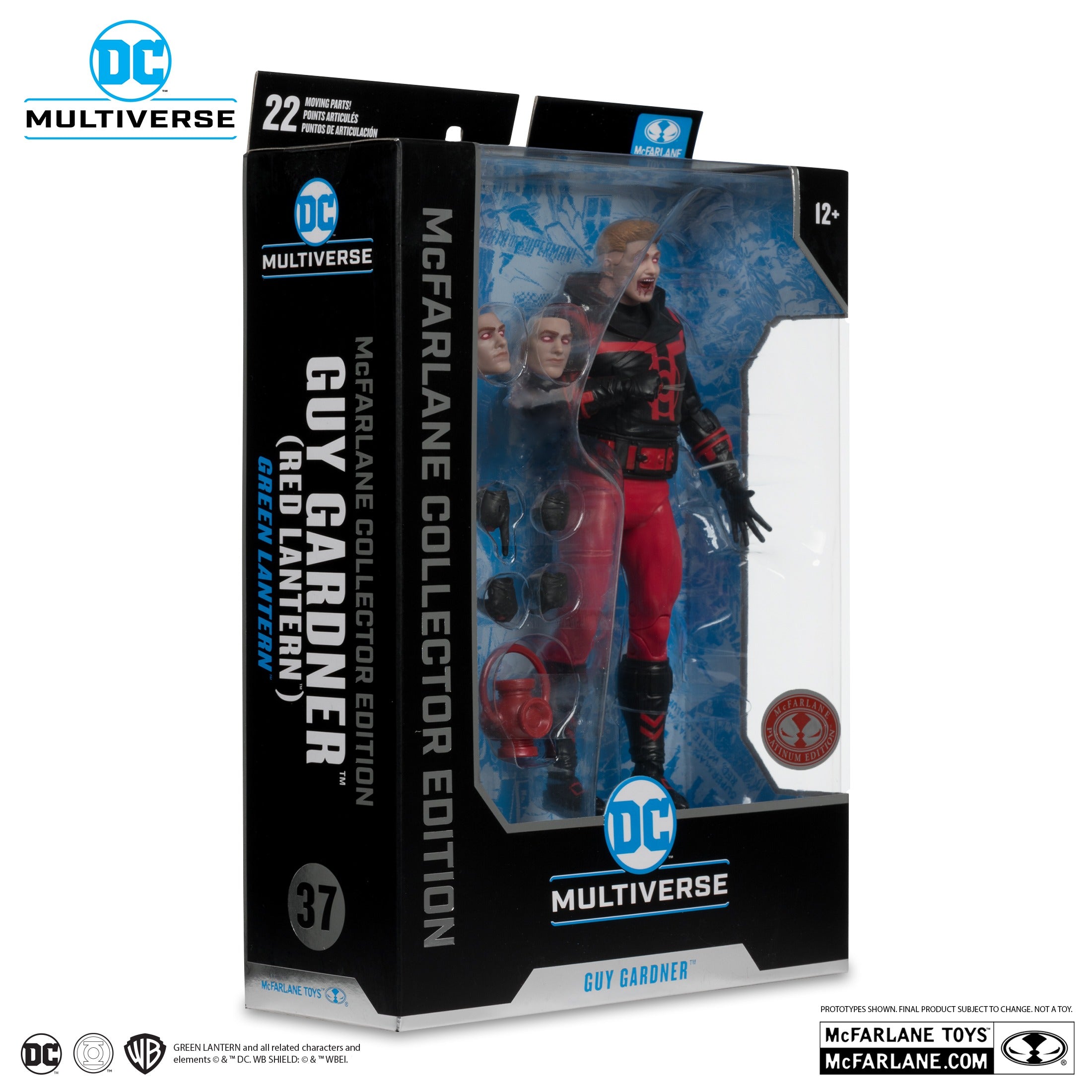 DC Multiverse Red Platinum Label Collector Edition #37 Green Lantern Guy Gardner (Warrior Chase)、mySite、hgirdovlk