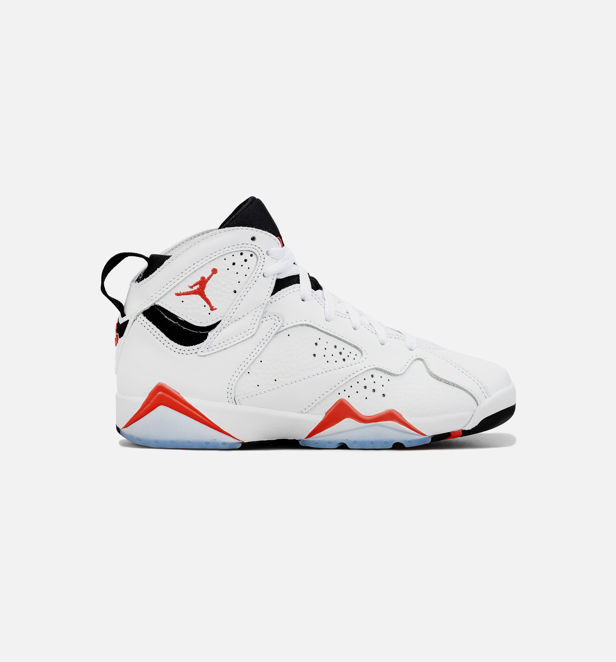 Air Jordan 7 Retro White Infrared Grade School Lifestyle Shoe - White/Red、mySite、dreamappss
