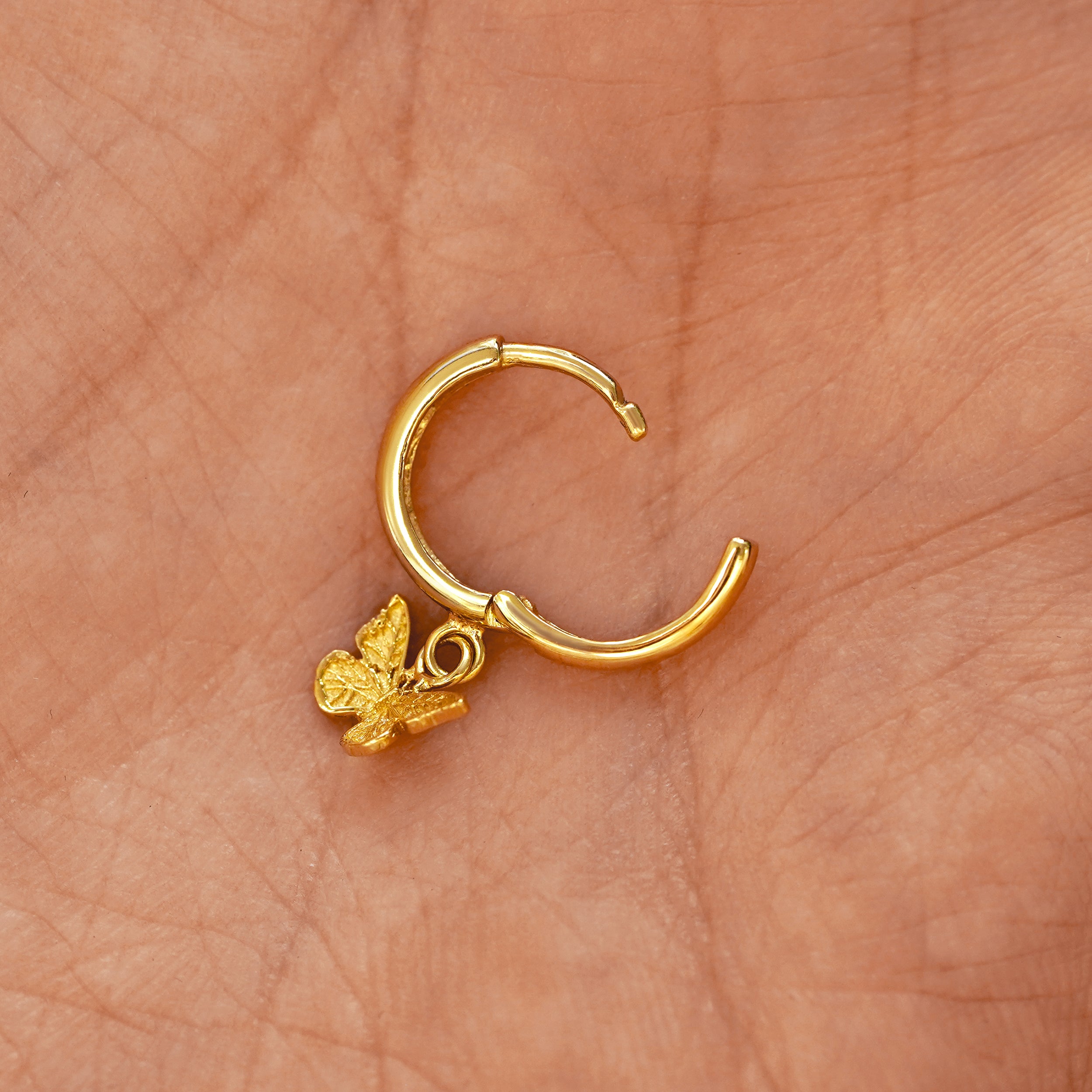 Mini Butterfly Dangle Hoop、mySite、hinf8tx79