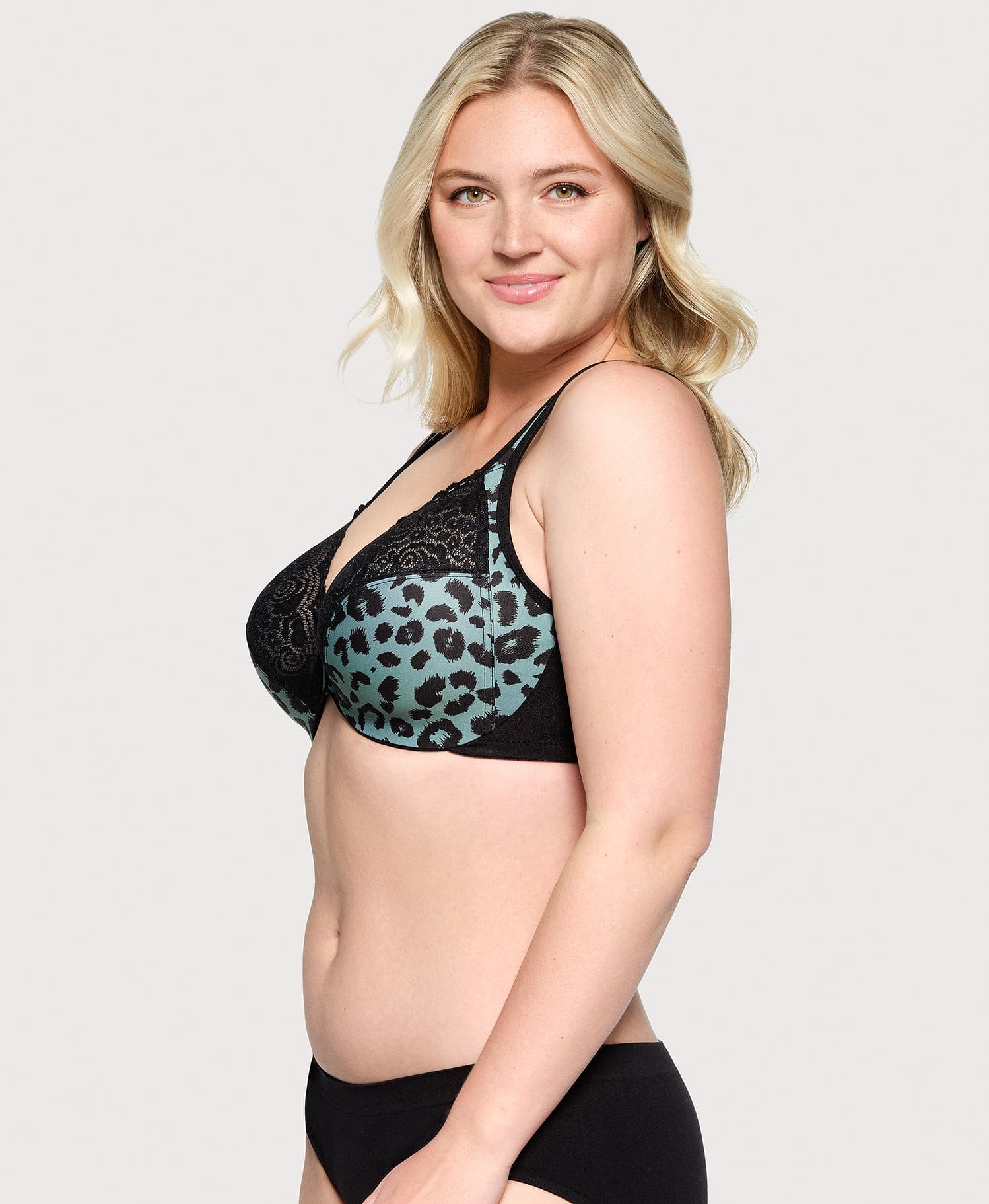  Front-Closure WonderWire Bra Centennial Leopard、mySite、justintrudeaud