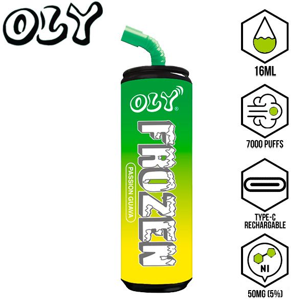Oly Frozen 7000 Puffs Disposable Vape 10 Pack 16mL、mySite、zt4zffjzw