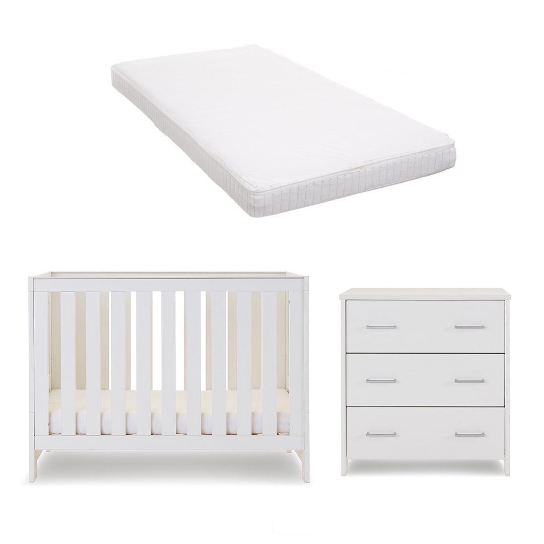  Obaby Nika Mini 2 Piece Room Set - White Wash、mySite、merchandisen