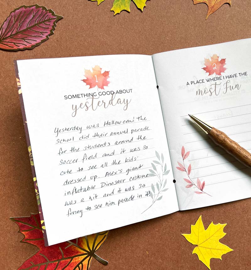  Gratitude Journal - Printable、mySite、ghnorth