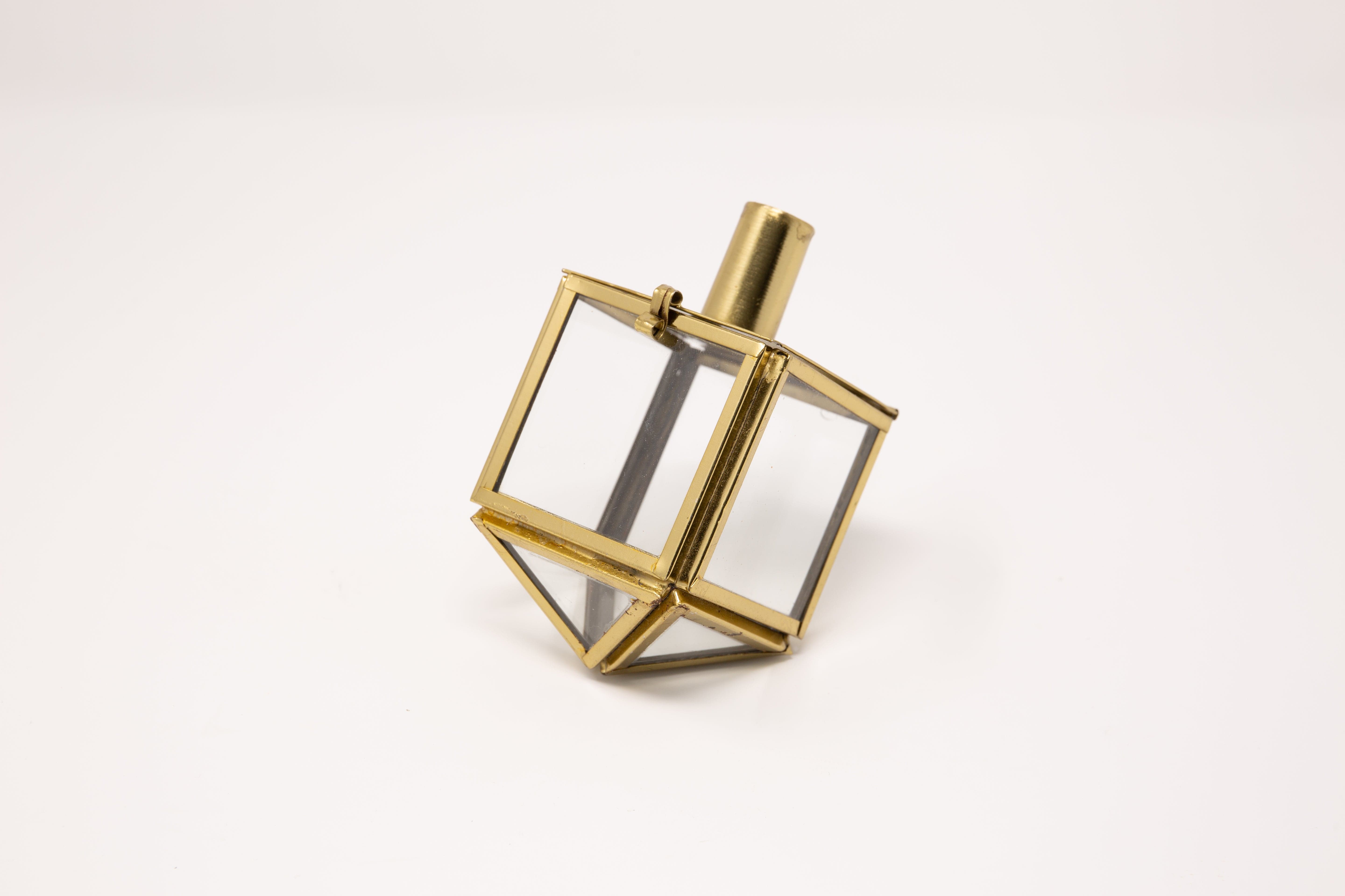 Talia Mini Dreidel Terrarium - Gold、mySite、topwebapps