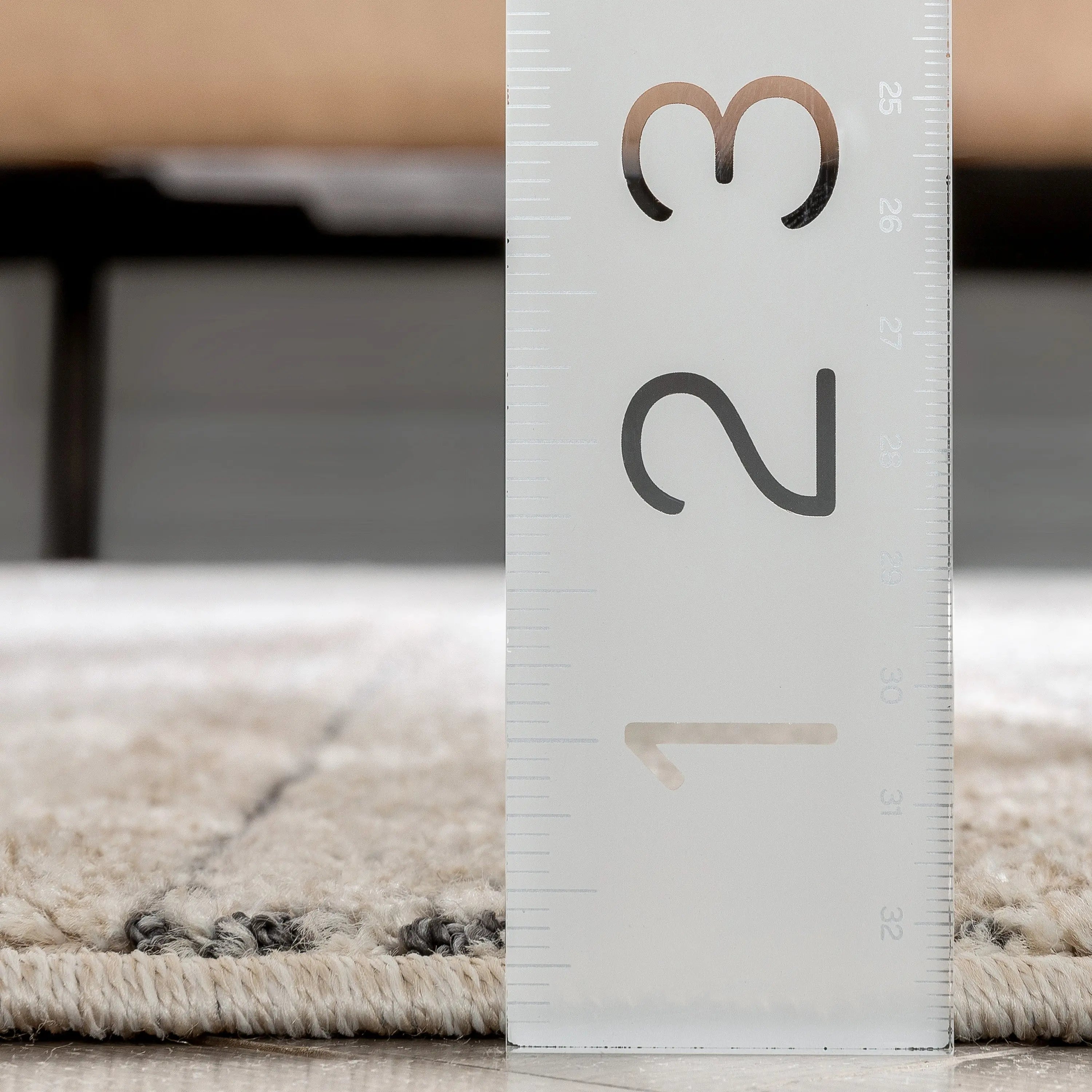 Fresco Tribal Geometric Beige Distressed High-Low Rug、mySite、gigharbornorthrealestate