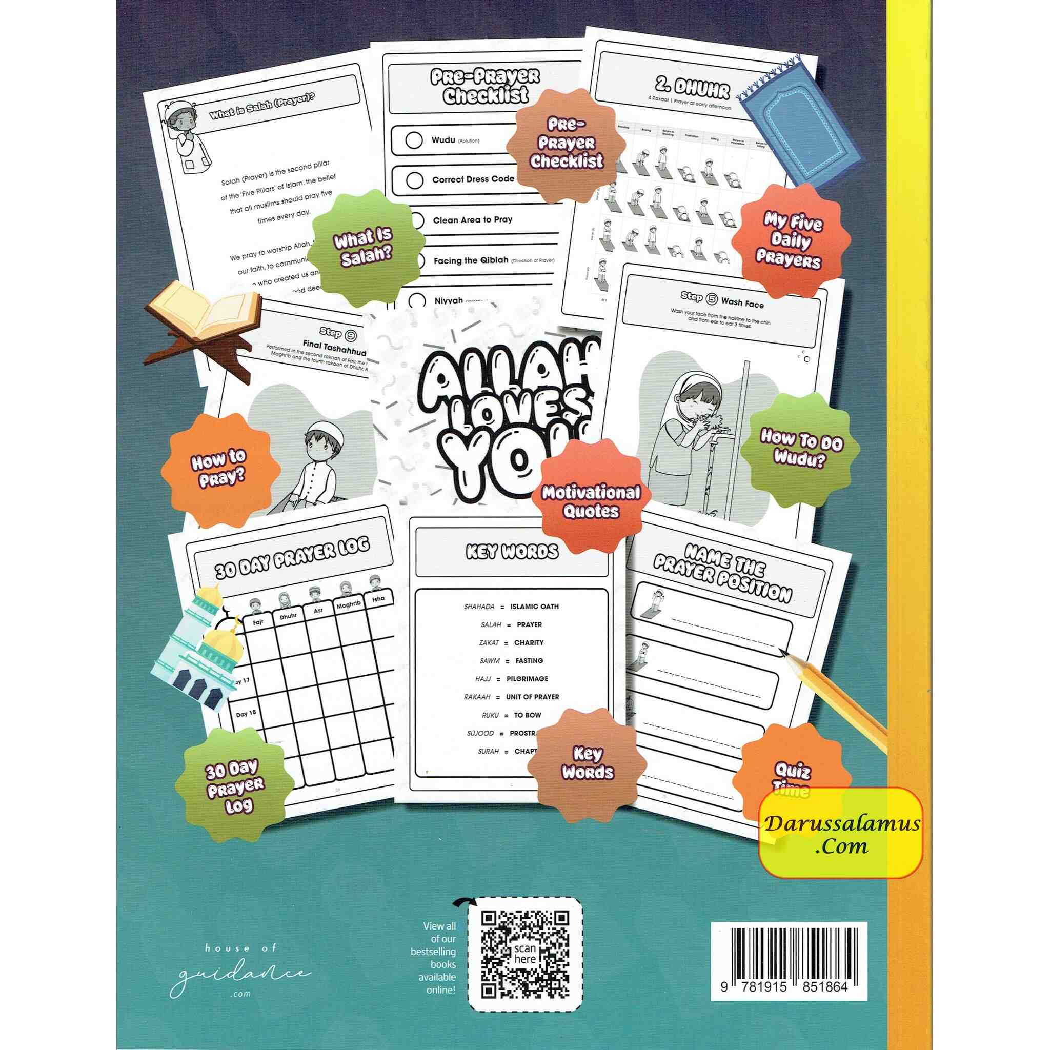 How to Pray for Kids: A Step by Step Islamic Prayer Book for Muslim Boys & Girls、mySite、topwebapps