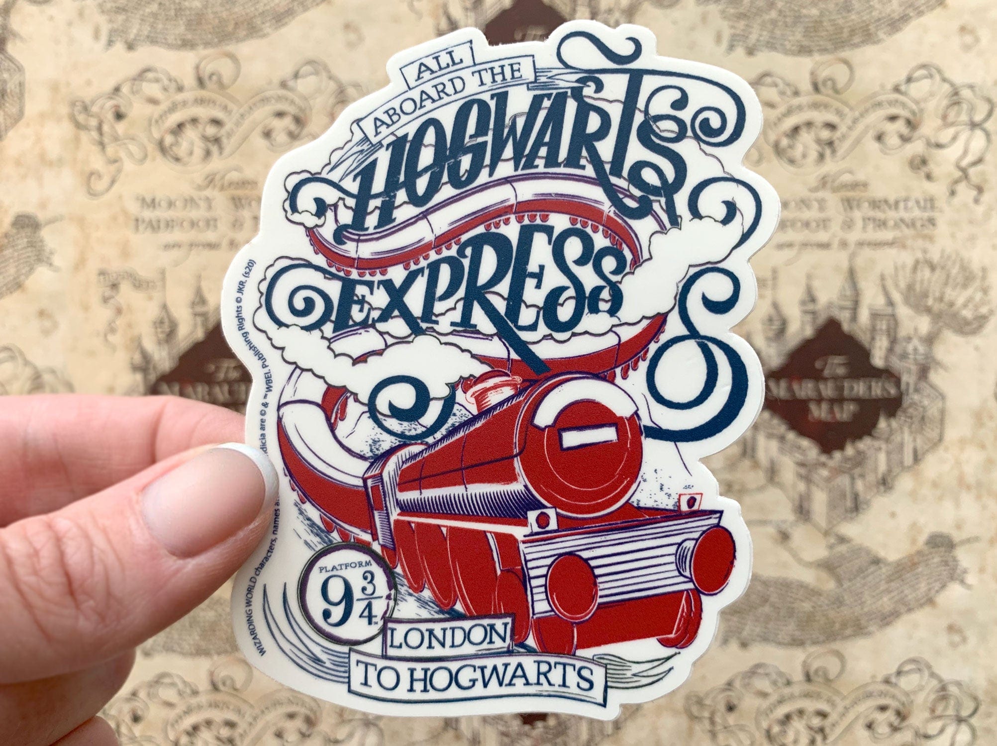  Harry Potter Vinyl Sticker - Hogwarts Express、mySite、ghnorth