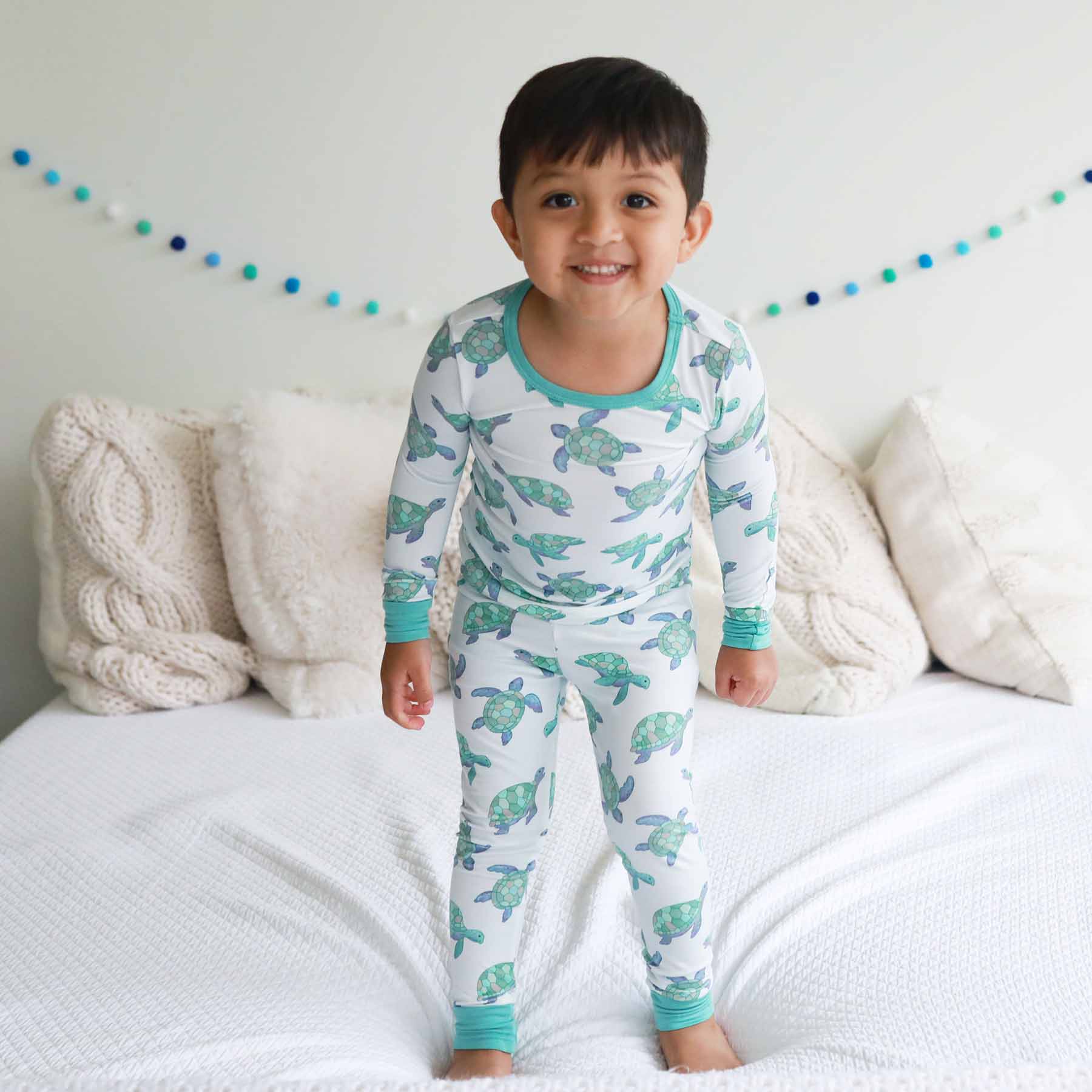  Totally Turtles Two Piece Pajama Set、mySite、layawaytickets