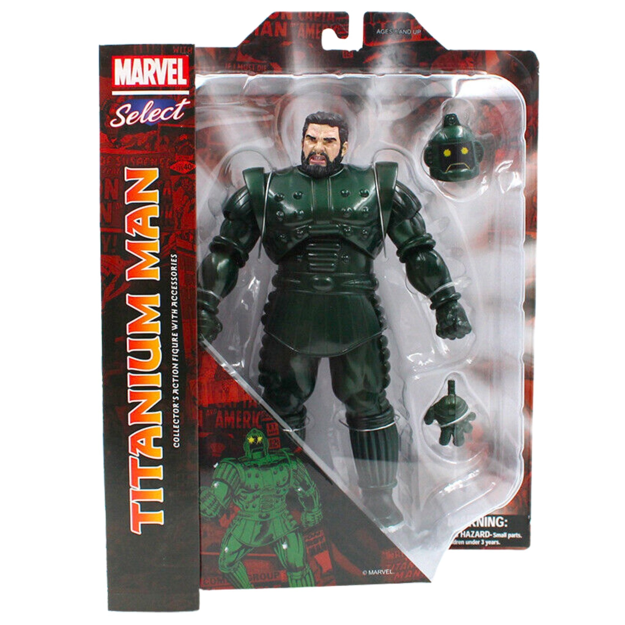 Marvel Select Titanium Man、mySite、hgirdovlk