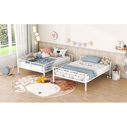 Twin Over Twin Metal Bunk Bed (Black) ( old sku: MF189201BAA )、、casual