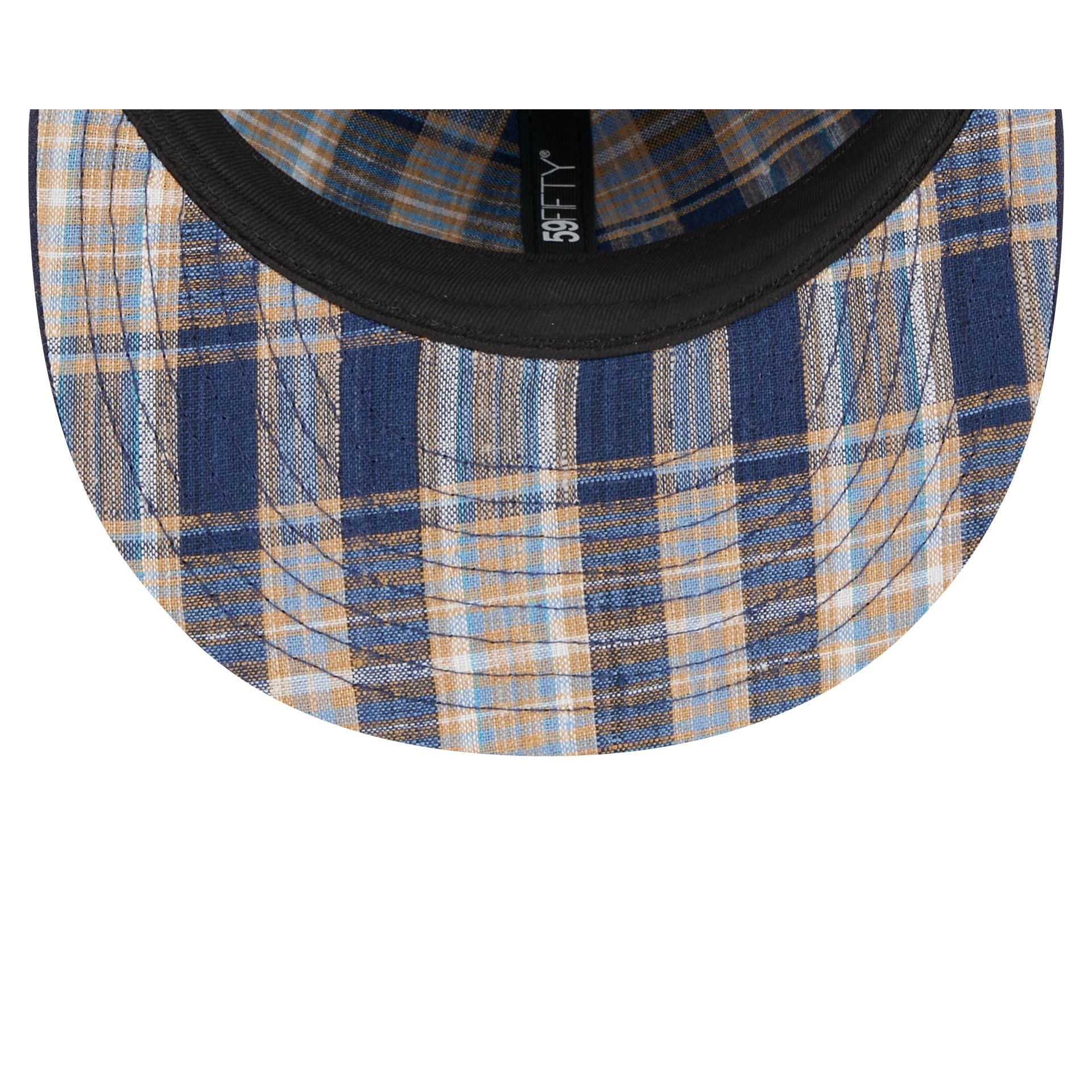 Washington Nationals Blue Tartan 59FIFTY Fitted Hat、mySite、vikingsvslions