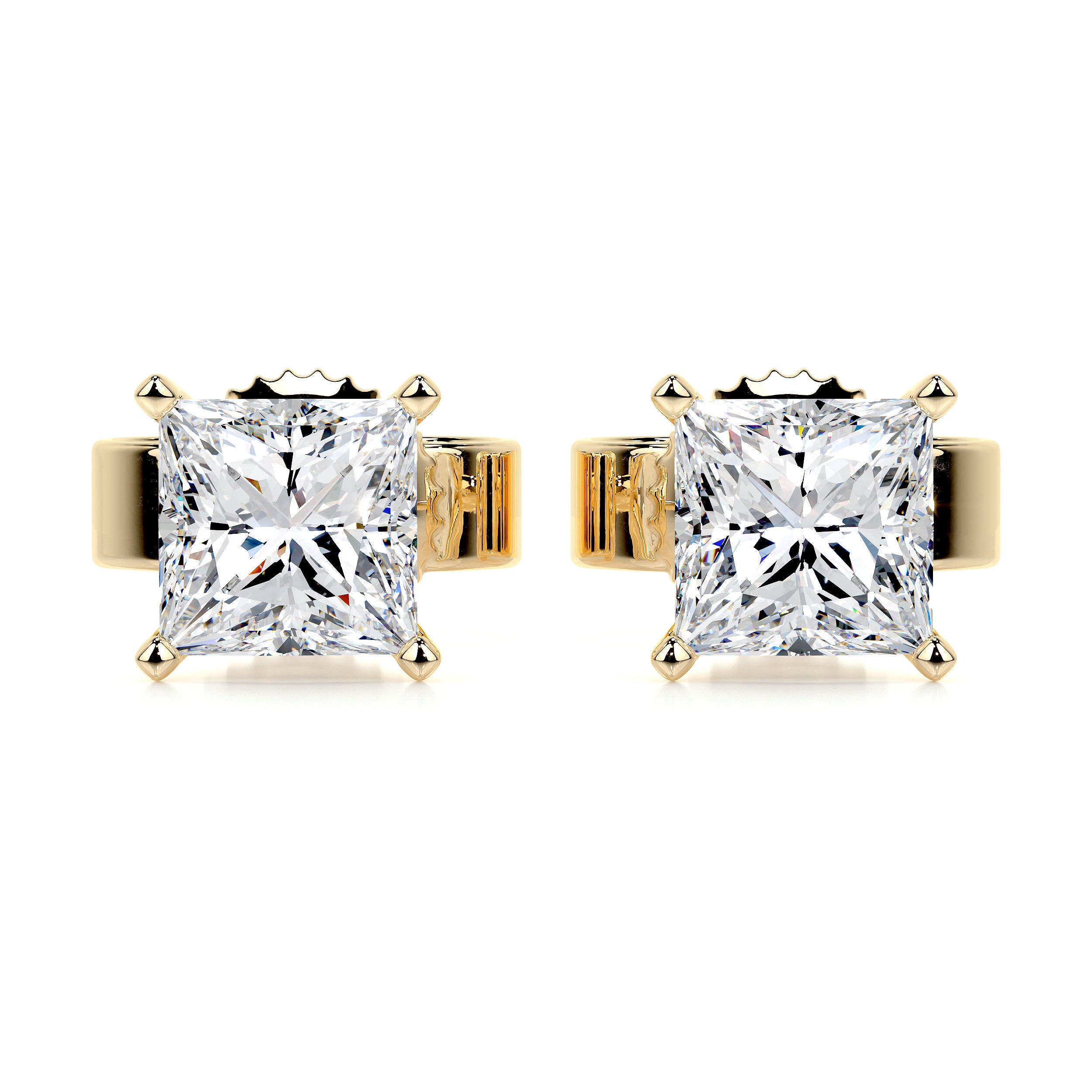 Jamie Diamond Earrings -18K Yellow Gold、mySite、hinf8tx79