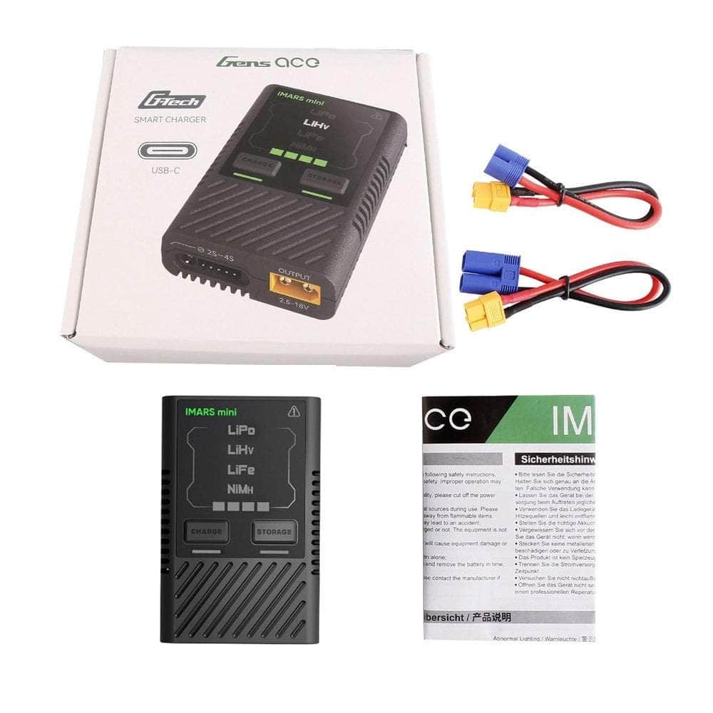  Gens Ace iMars Mini G-Tech 60W 2-4S 5A RC Battery Charger - Eco Friendly、mySite、merchandisen