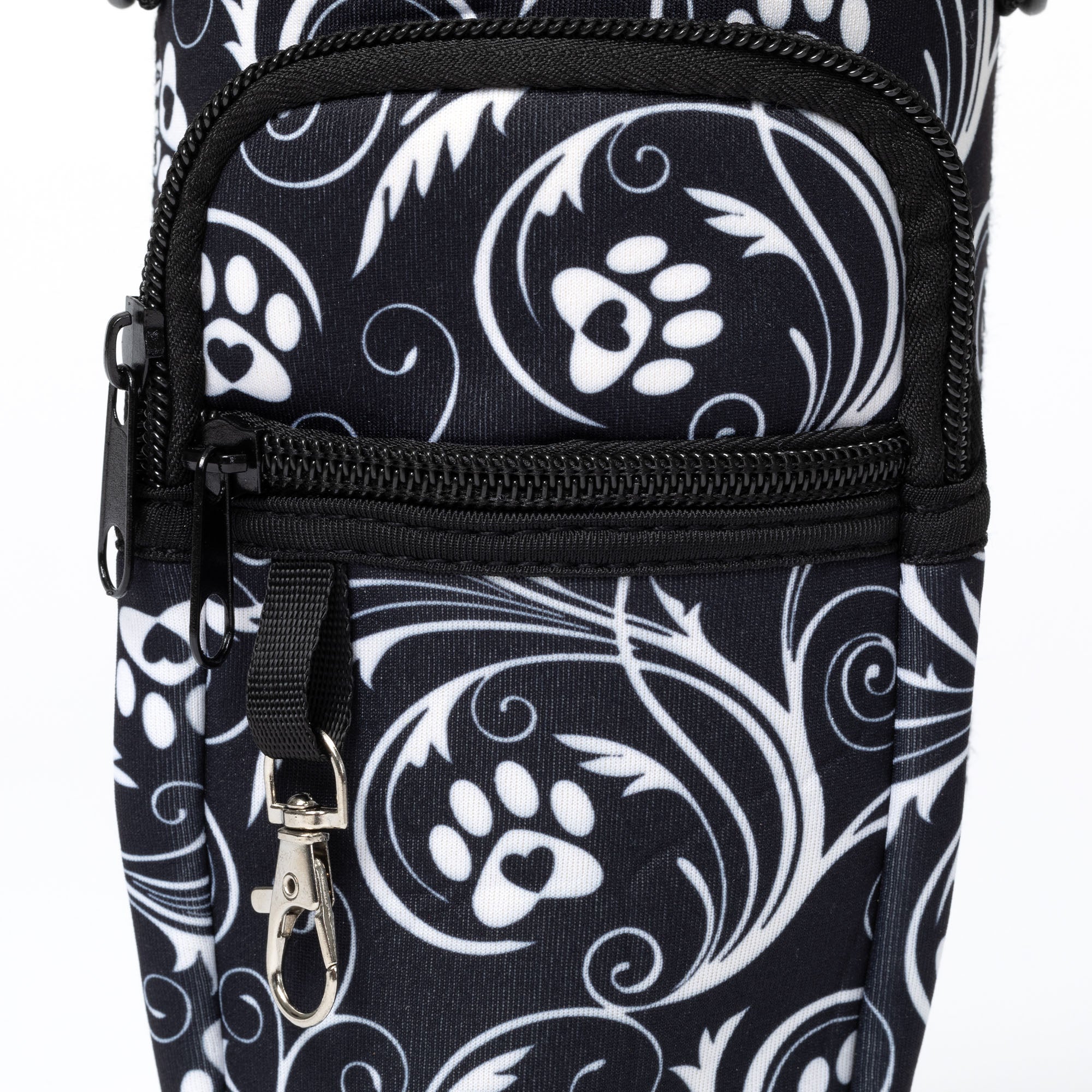 Paw Print Tumbler Carrier with Zippered Pockets - 40oz、mySite、camillekostekn
