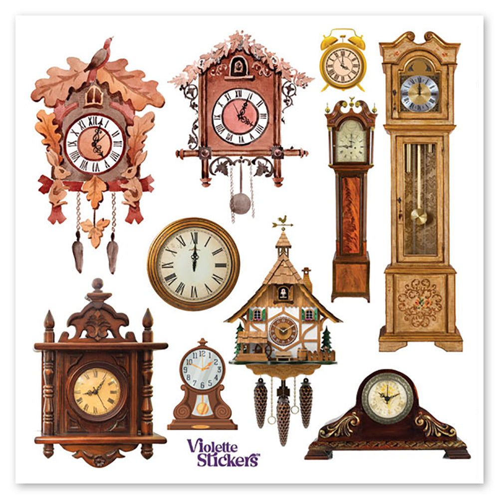  Clocks Stickers、mySite、ghnorth