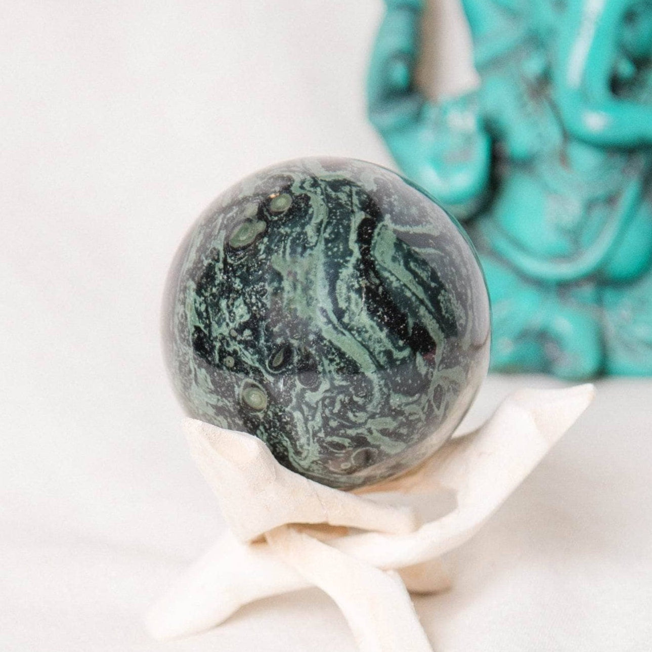 Kambaba Jasper Sphere - AAA Premium Quality、mySite、hinf8tx79