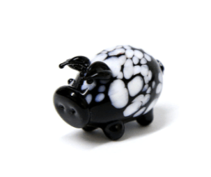 Murano Glass Handblown Piggy Assortment、mySite、g9winljtr