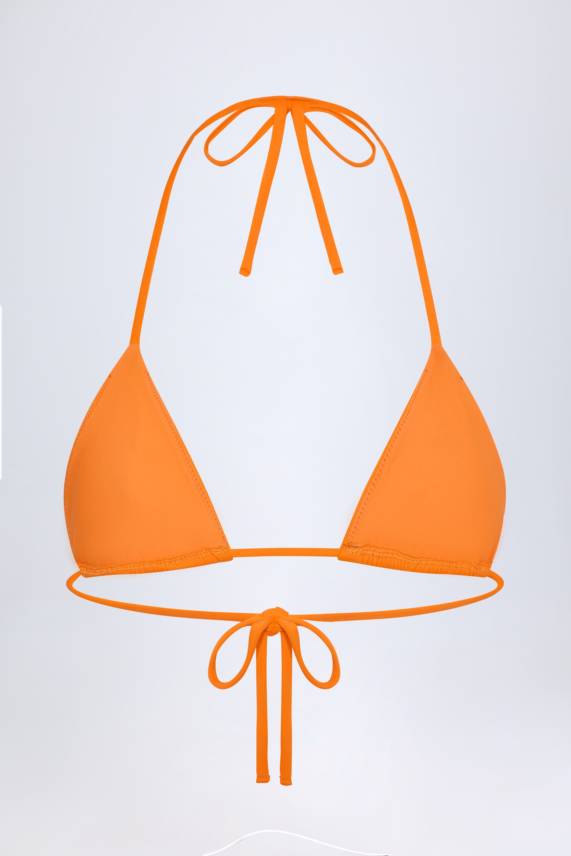  Triangle Bikini Top in Orange Tropical Hotfix、mySite、sugarbowlscore