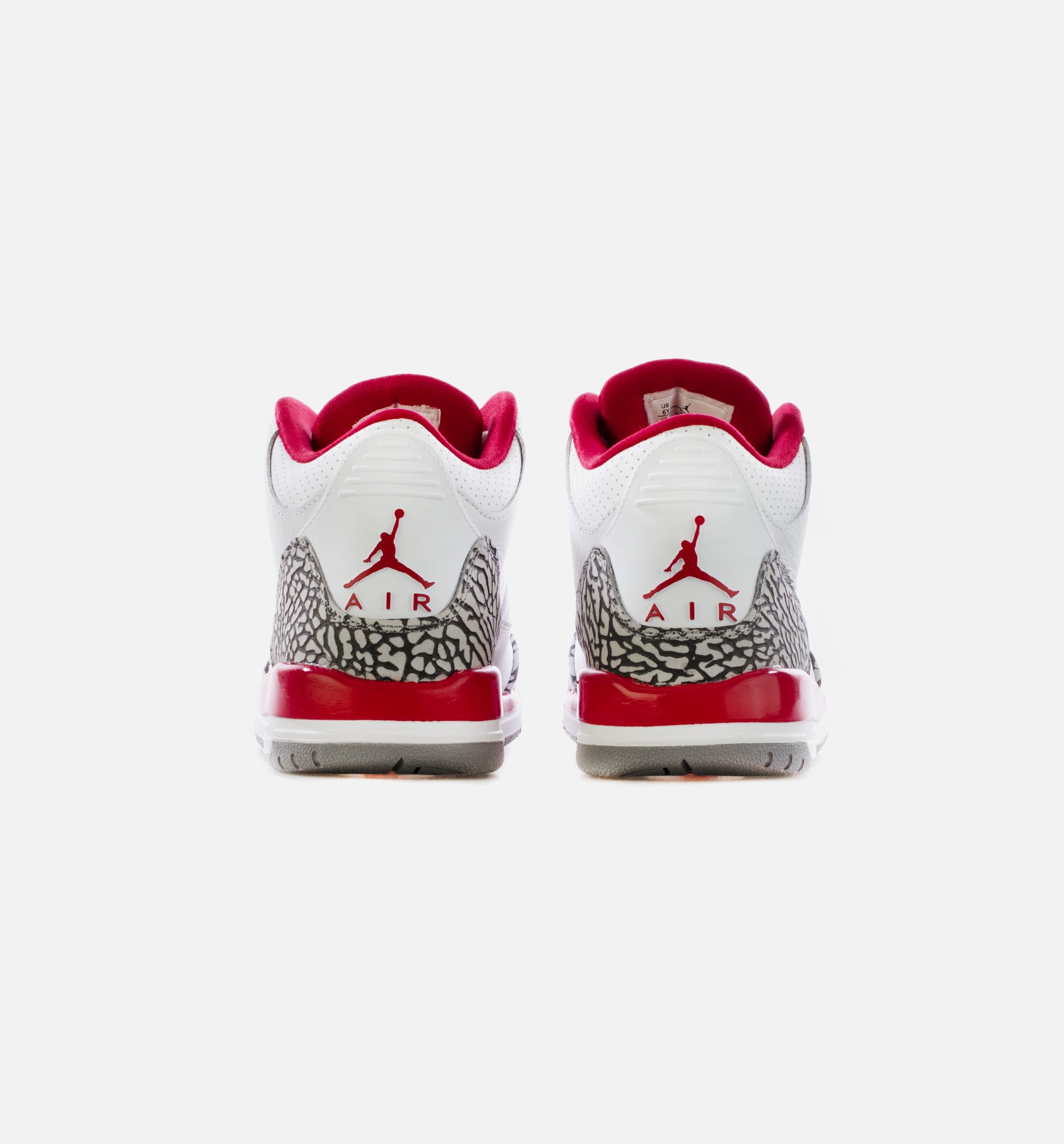 Air Jordan 3 Retro Cardinal Red Grade School Lifestyle Shoe - White/Light Curry/Cardinal Red Limit One Per Customer、mySite、dreamappss