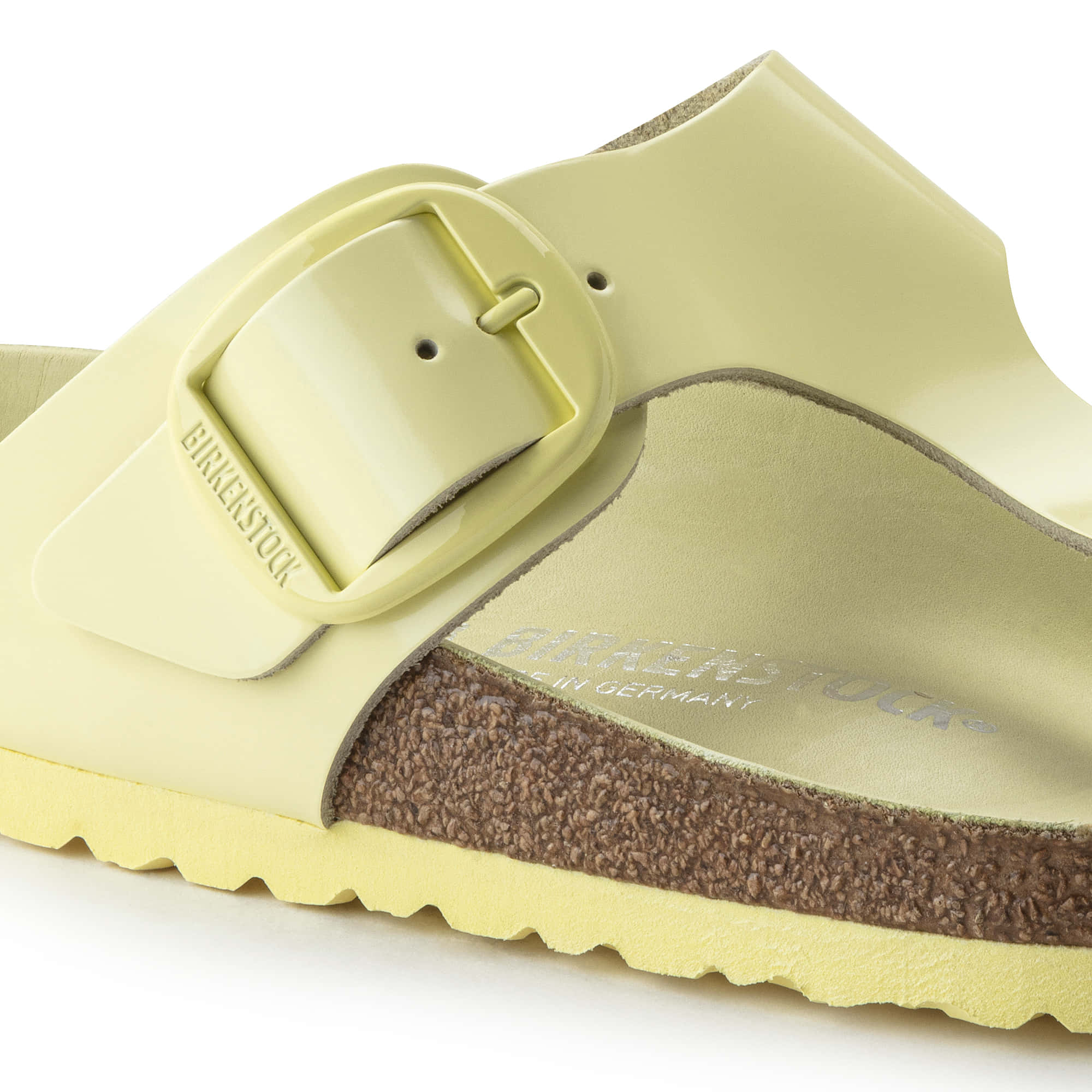 Gizeh Big Buckle Natural Leather Patent、mySite、gtrtttuynbv