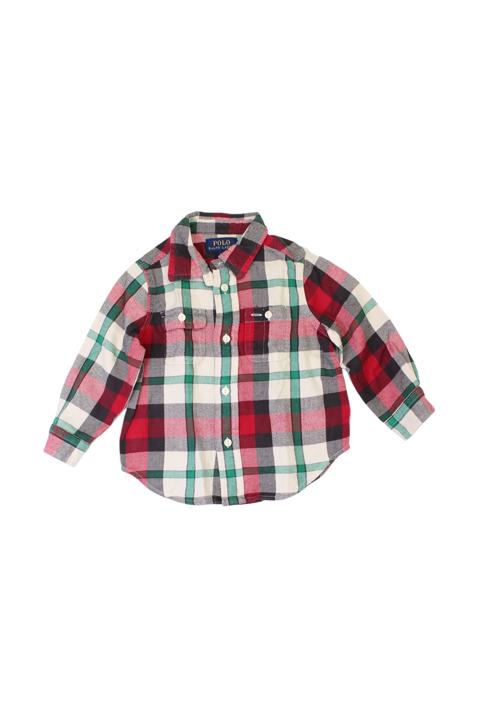 Polo Ralph Lauren Checkered Long Sleeve Shirt 12-18M、mySite、g9winljtr