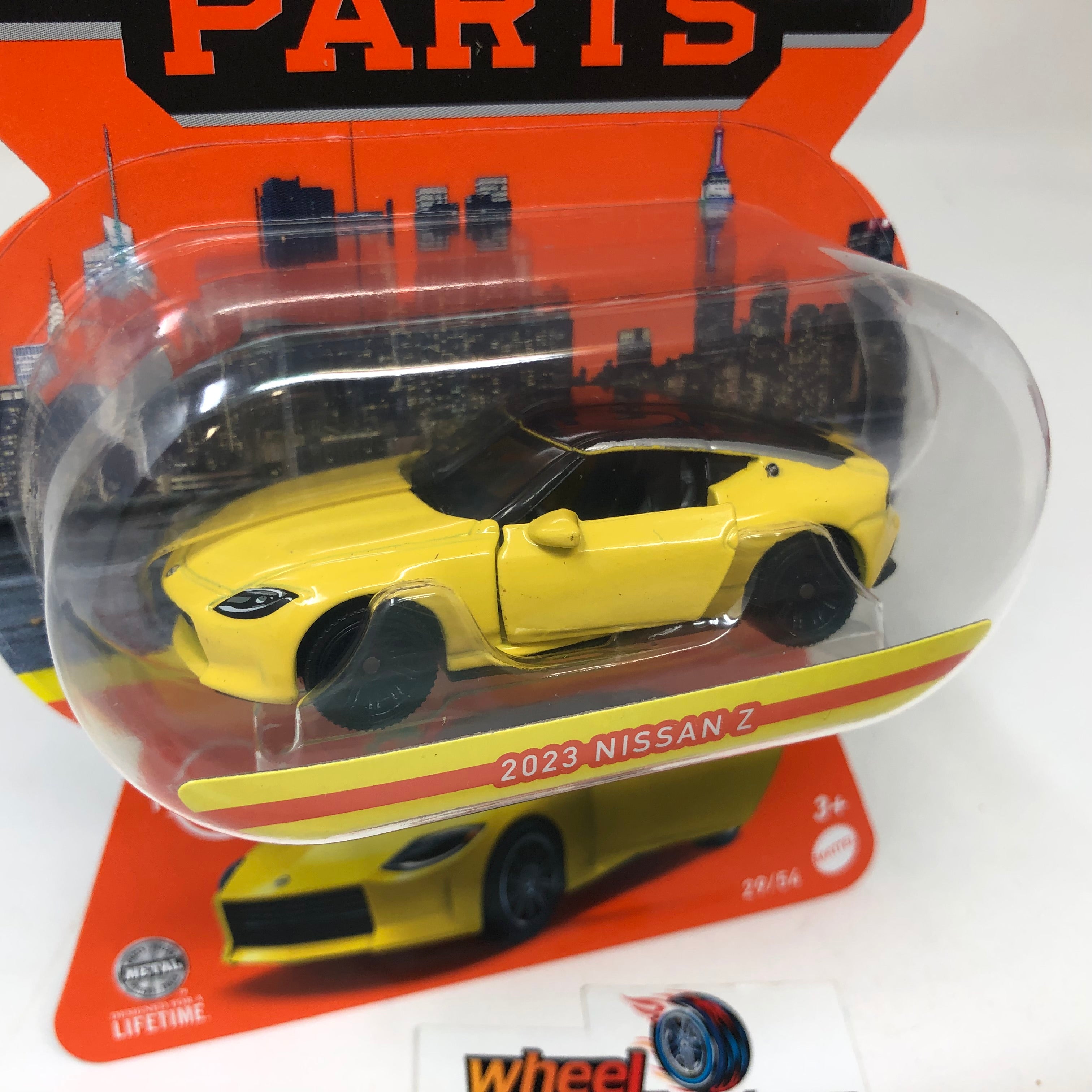 Nissan Z * YELLOW * 2023 Matchbox Moving Parts Case G、mySite、hgirdovlk