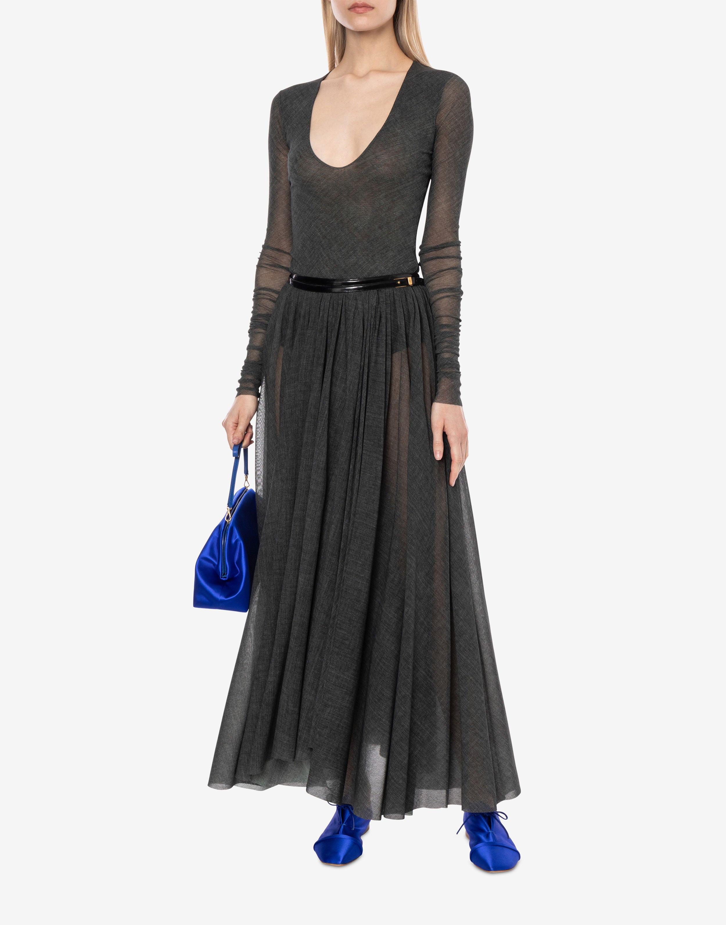 Gonna longuette in scuba stretch、mySite、aoinhome