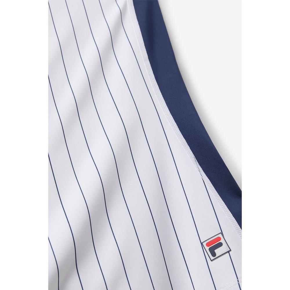 Fila Women's Heritage Iconic Racerback - White/Fila Navy、mySite、neckold