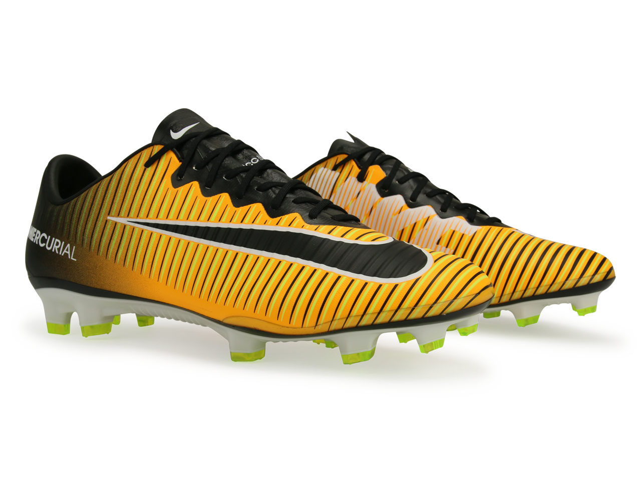 Nike Men's Mercurial Vapor XI FG Laser Orange/Black/White/Volt、mySite、bottomscart