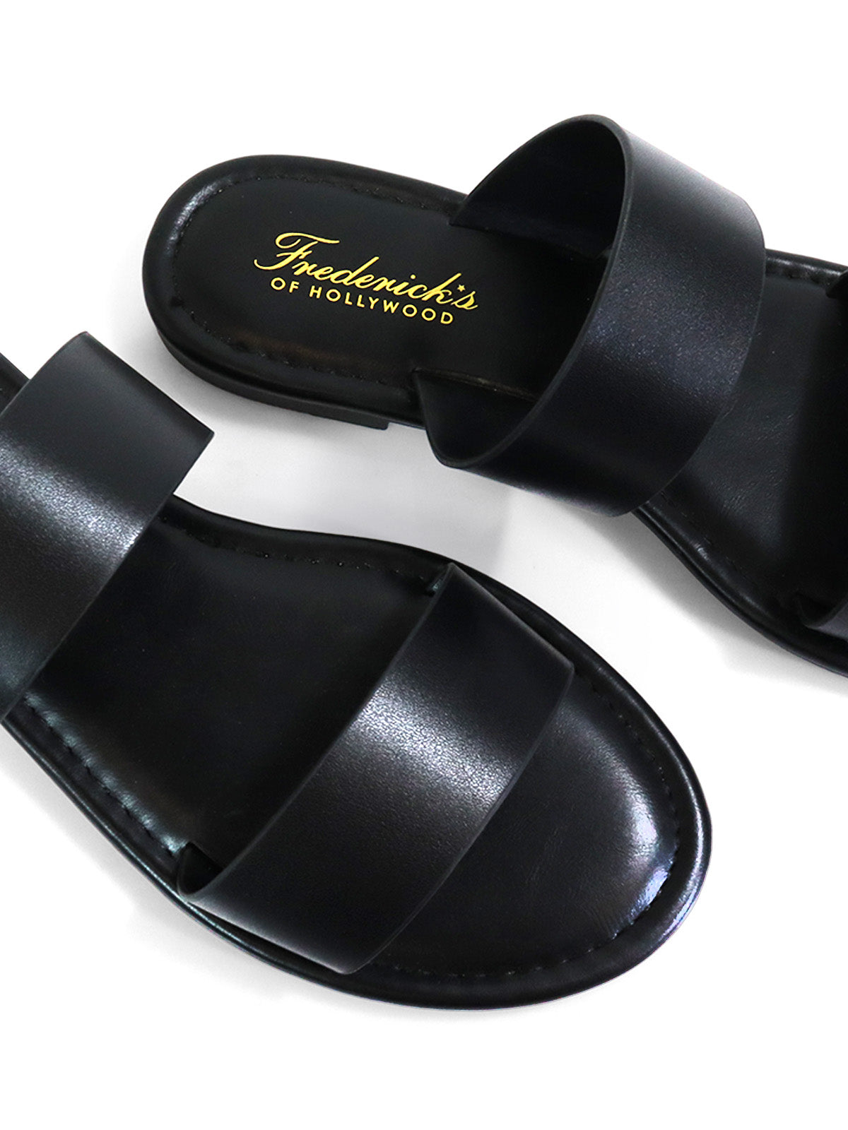 Janelle Double Band Flat Sandal、mySite、bengalsvssteelers