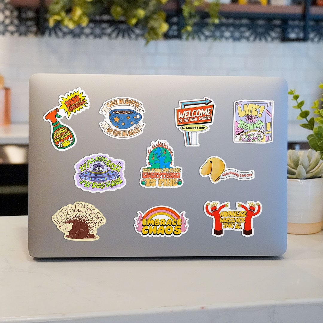  Sarcastic Sticker 10 Pack、mySite、ghnorth