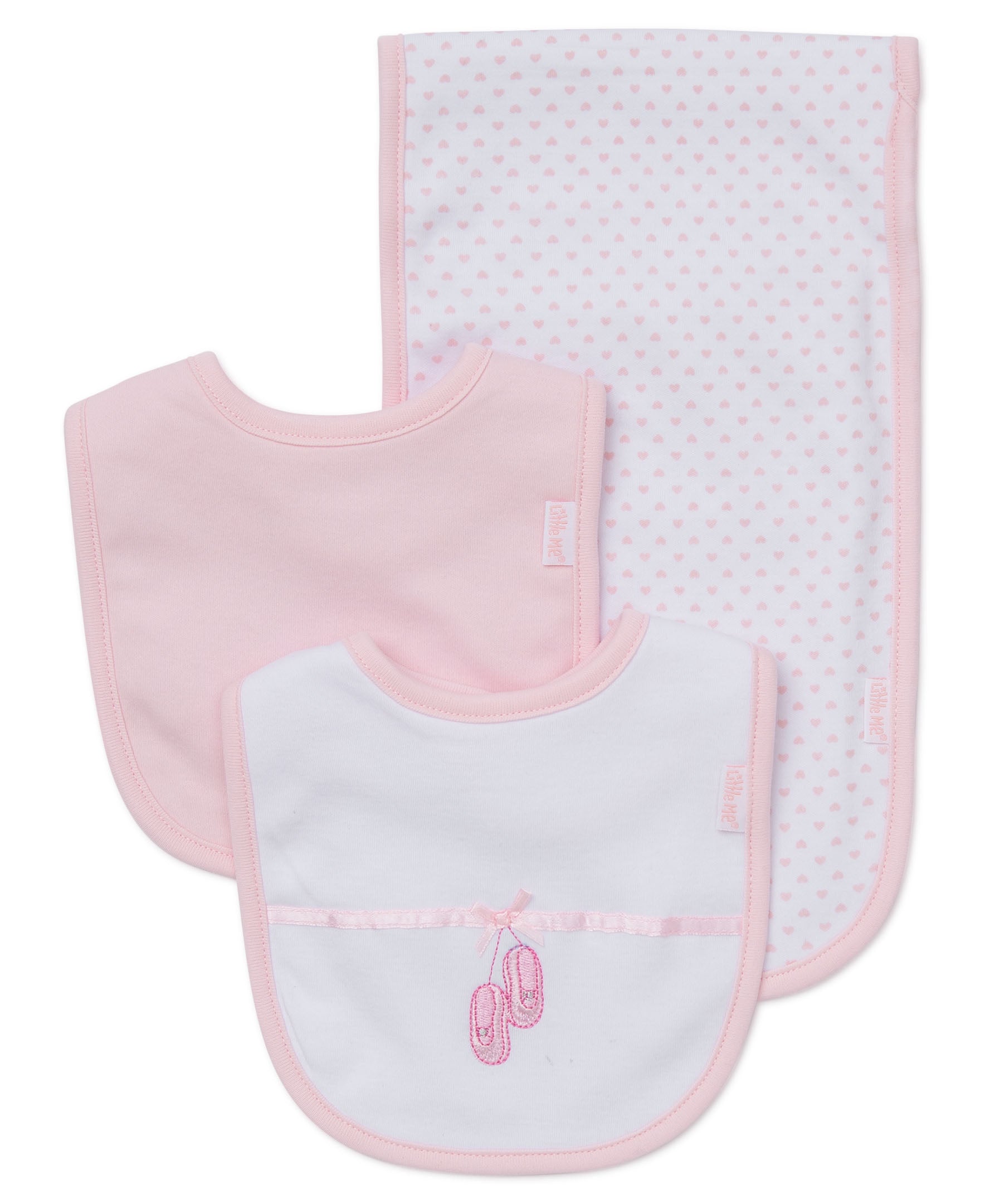  Prima Ballerina Bib & Burp Set、mySite、layawaytickets