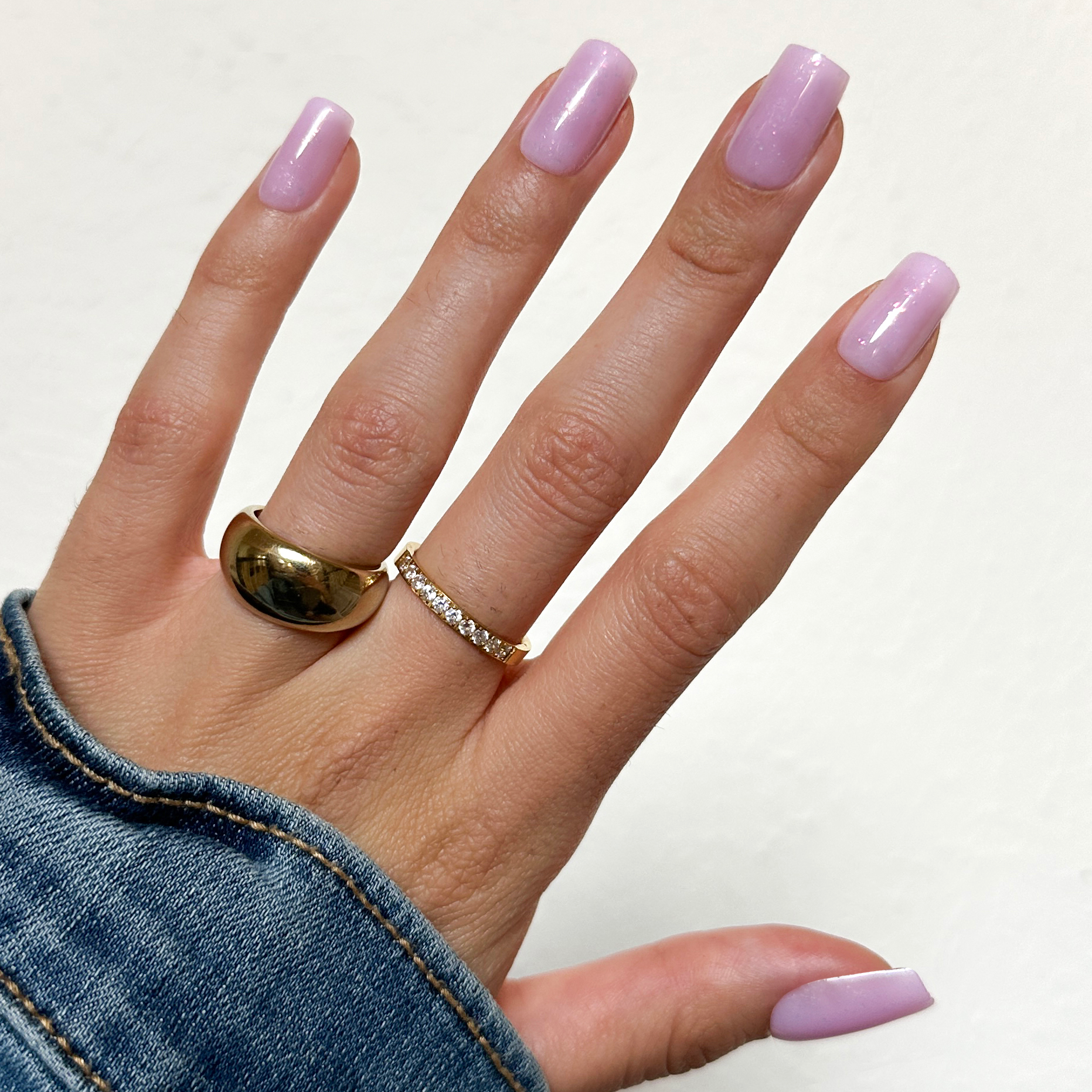 Glitter Cowgirl - Press-On | Medium | Square、mySite、solidvoid