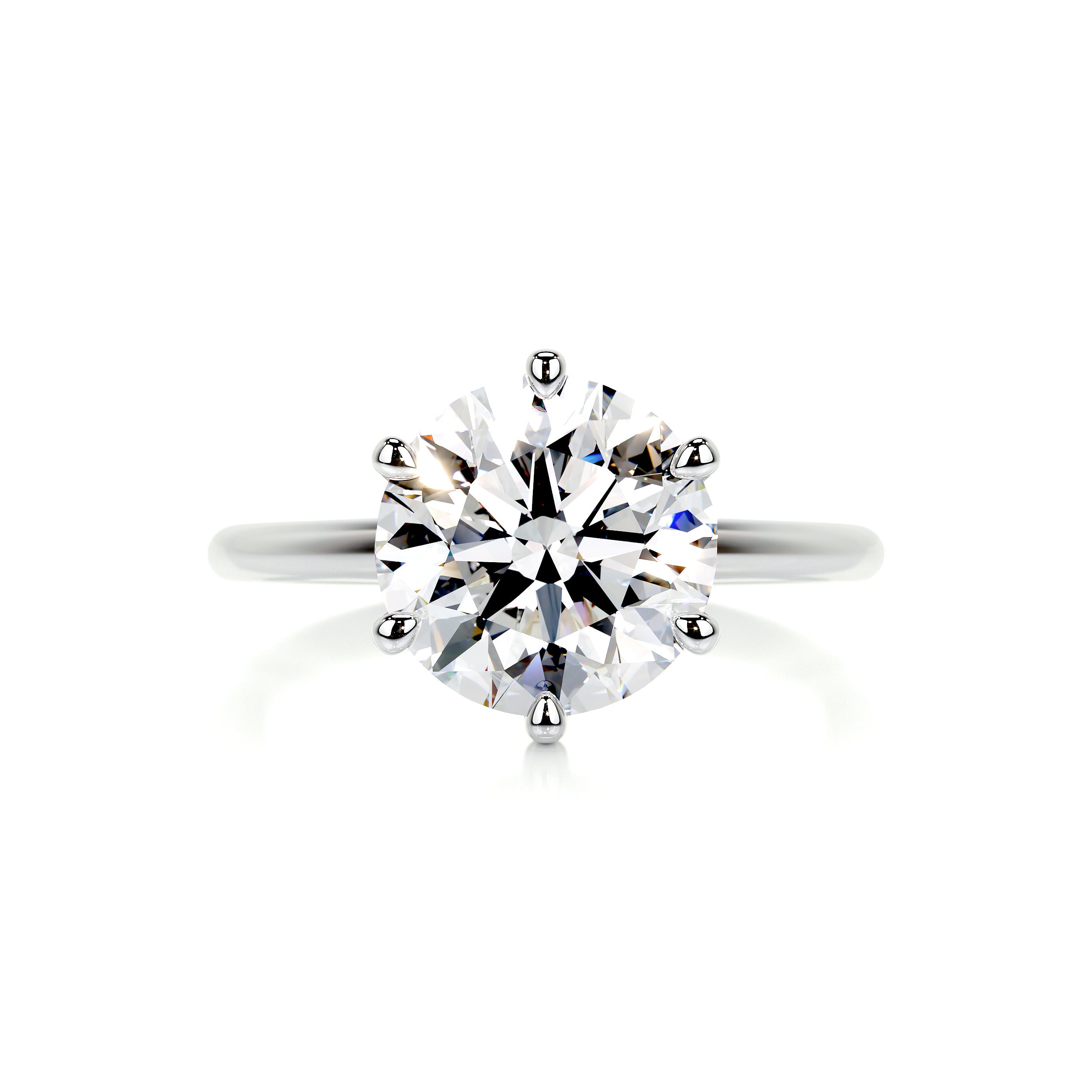 Eloise Diamond Engagement Ring -18K White Gold、mySite、hinf8tx79