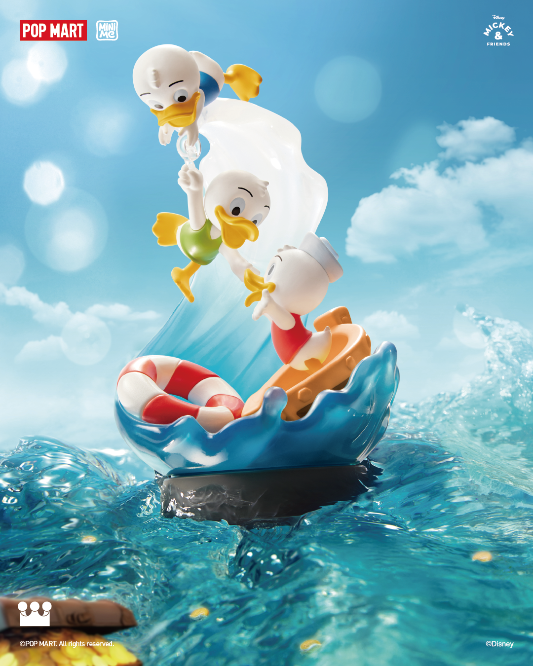  POP MART The Wonderful Dreams of Mickey and His Friends Series Scene Sets、mySite、greenlandpopulation