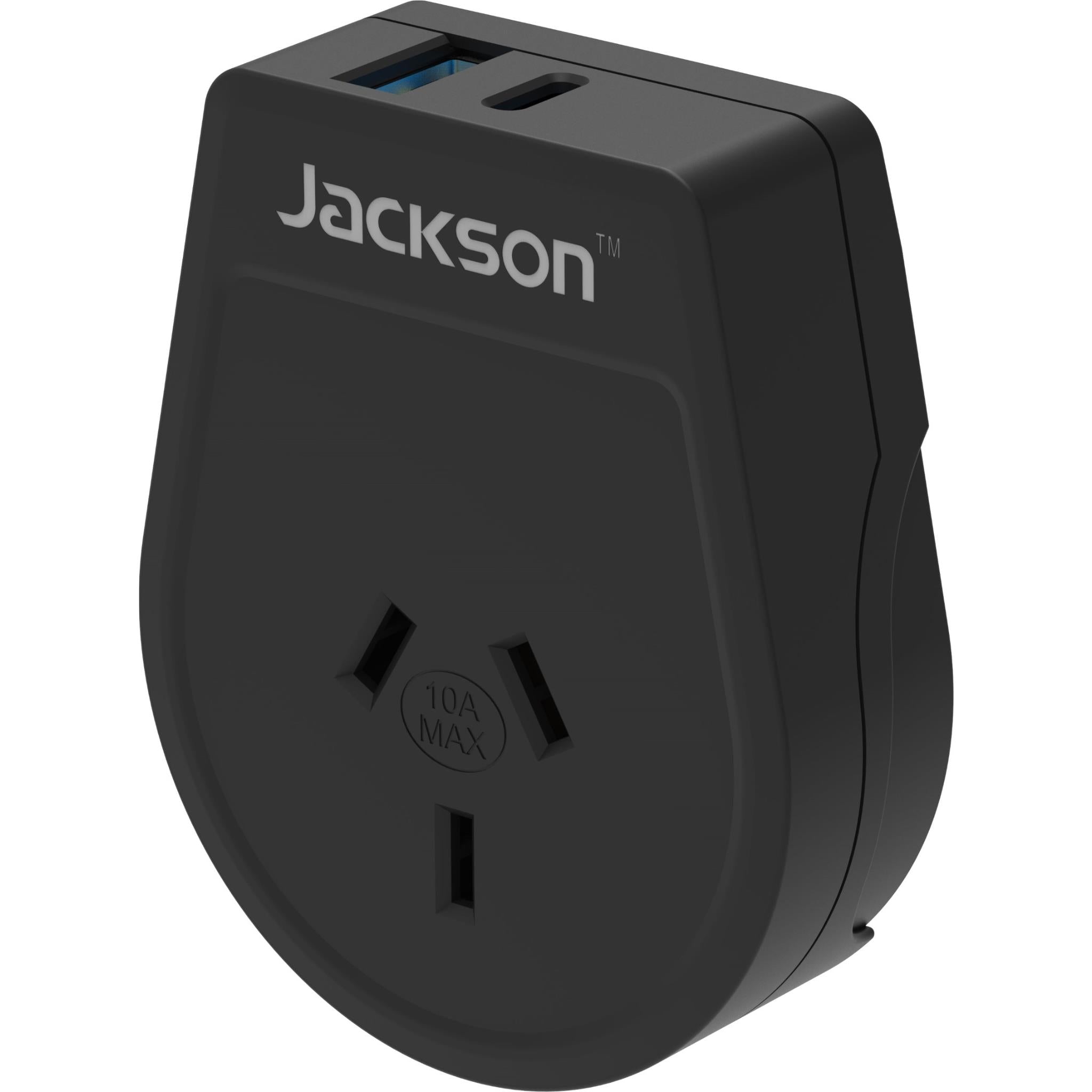 Jackson Outbound 20W Travel Adapter USA with USB-A/C、mySite、camillekostekn
