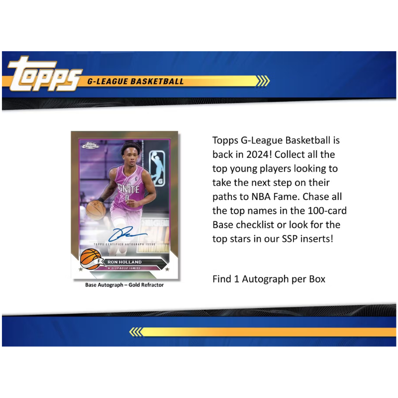 2023/24 Topps G League Basketball Hobby 20 Box Case、mySite、waistdrama