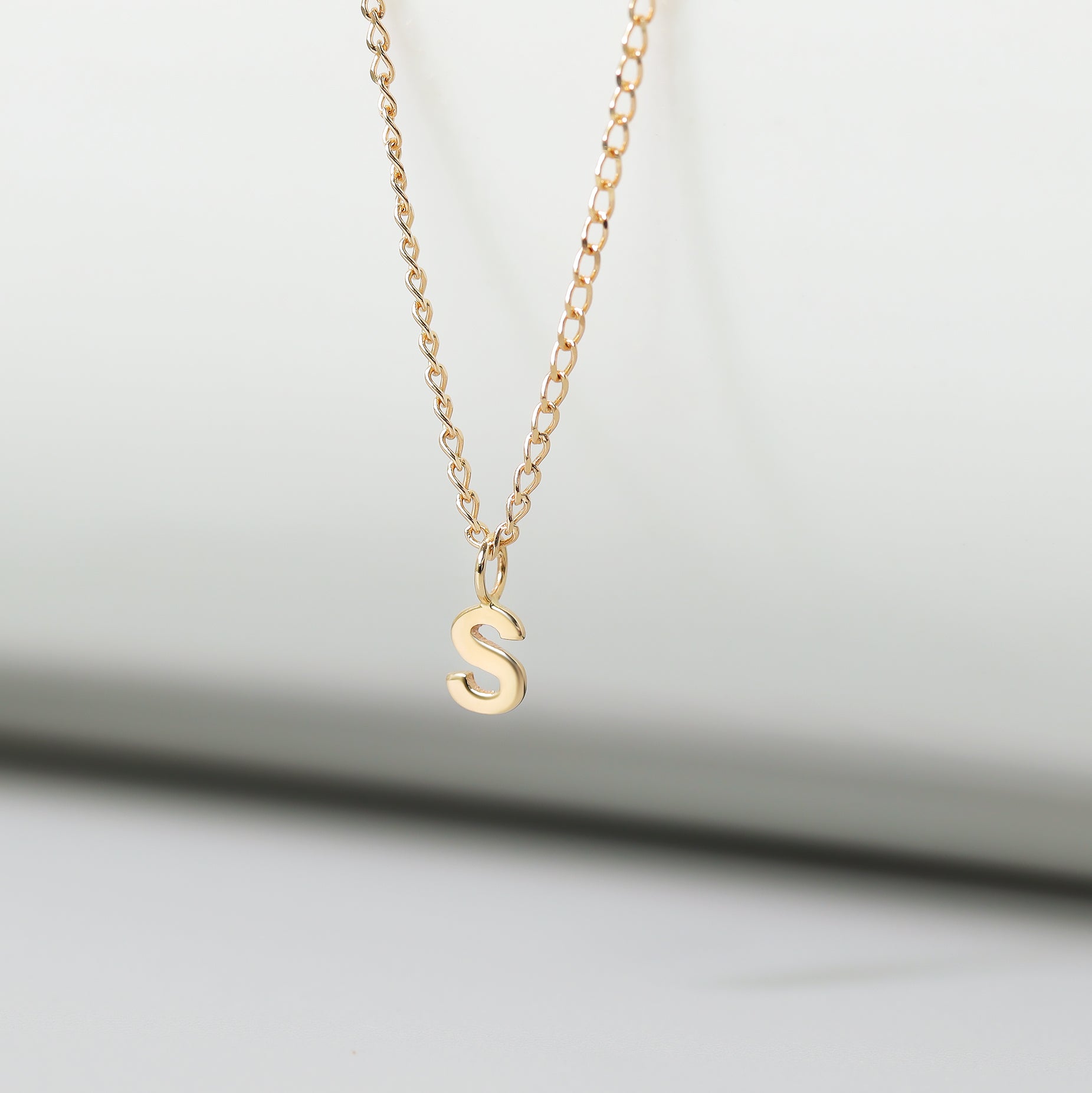 Permanent Jewelry 14K Solid Gold Initial Charms / PMJ1003、mySite、dreamappss