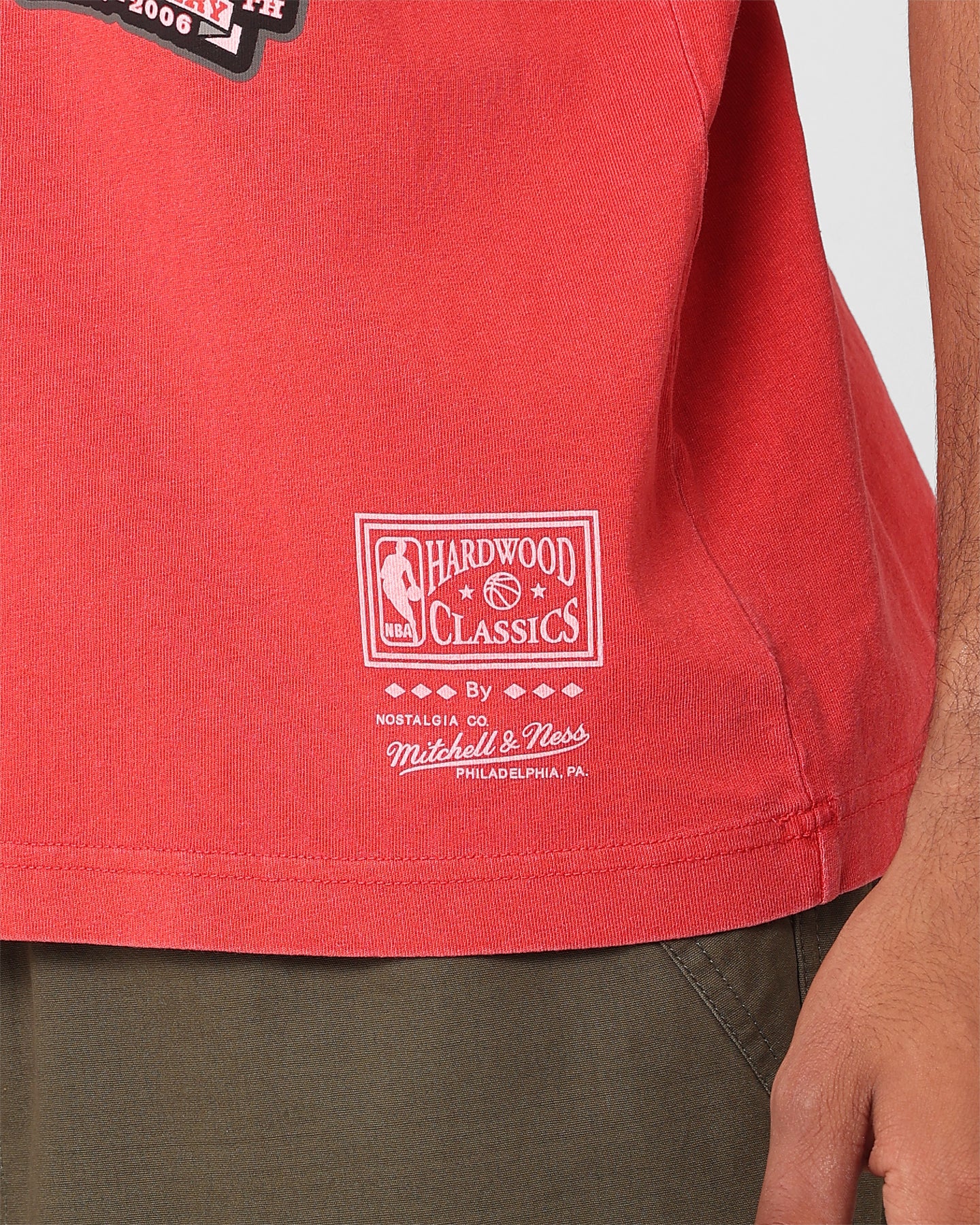 Mitchell & Ness Chicago Bulls Highway Logo T-Shirt Bulls Red、mySite、zt4zffjzw