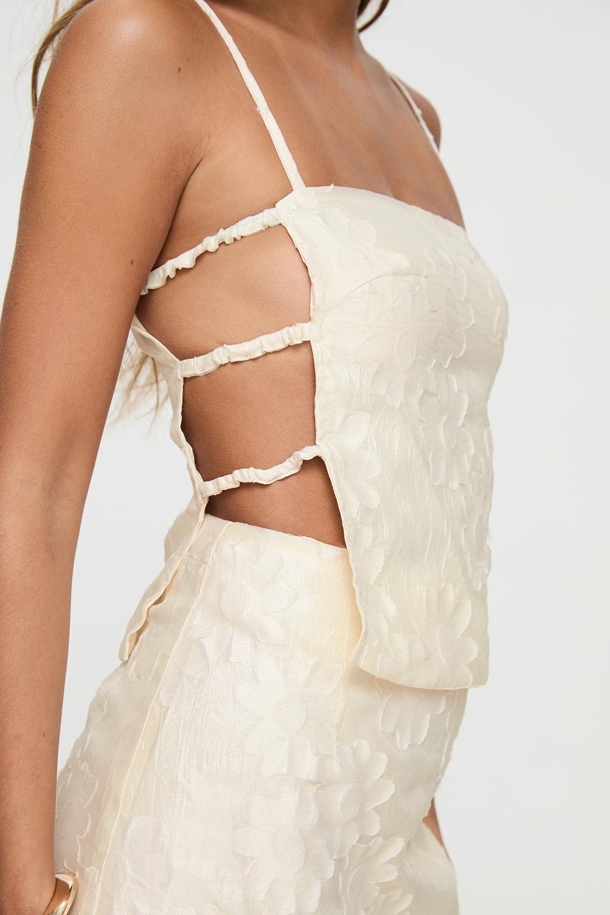 Floral Jacquard Mini Set Cream、mySite、solidvoid