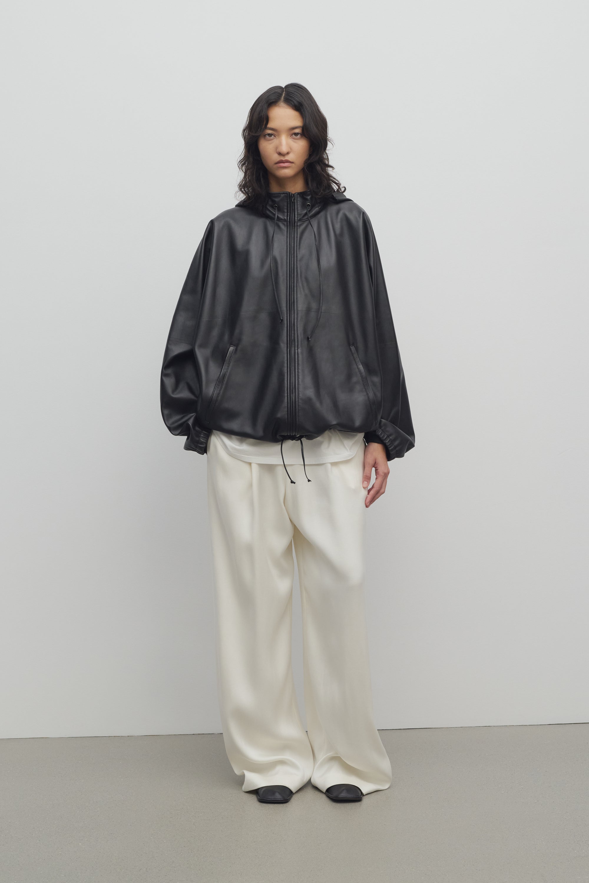 Caledon Pant in Silk and Wool、mySite、aoinhome