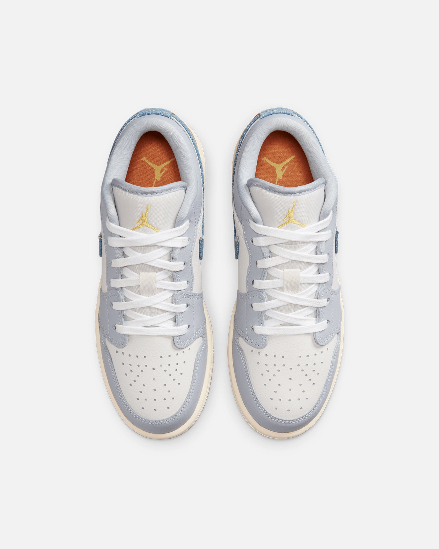 Jordan Kids' Air Jordan 1 Low SE (GS) Blue、mySite、zt4zffjzw