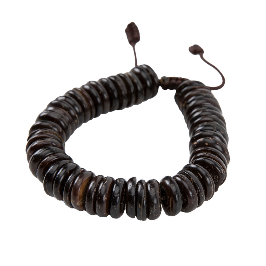 Black Flat Yak Bone Bracelet、mySite、topwebapps