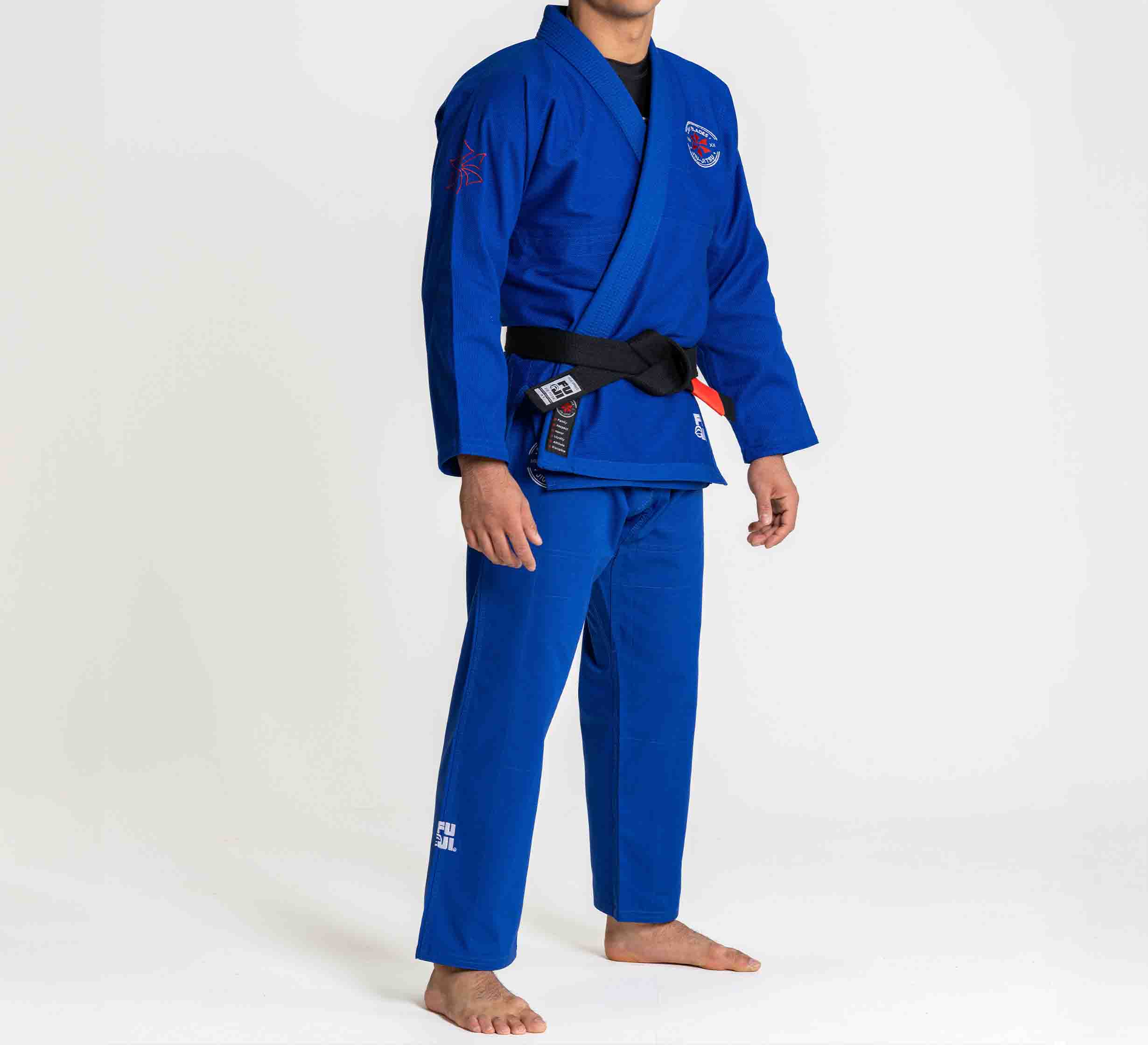 Kids Six Blades Official Suparaito BJJ Gi Blue、mySite、gigharbornorthrealestate