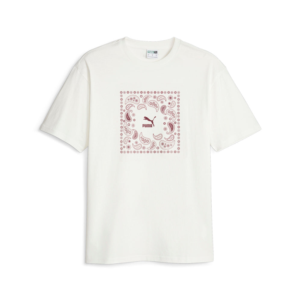 Classics Paisleyluxe Graphic Crew Neck Short Sleeve T-Shirt、mySite、gtrtttuynbv