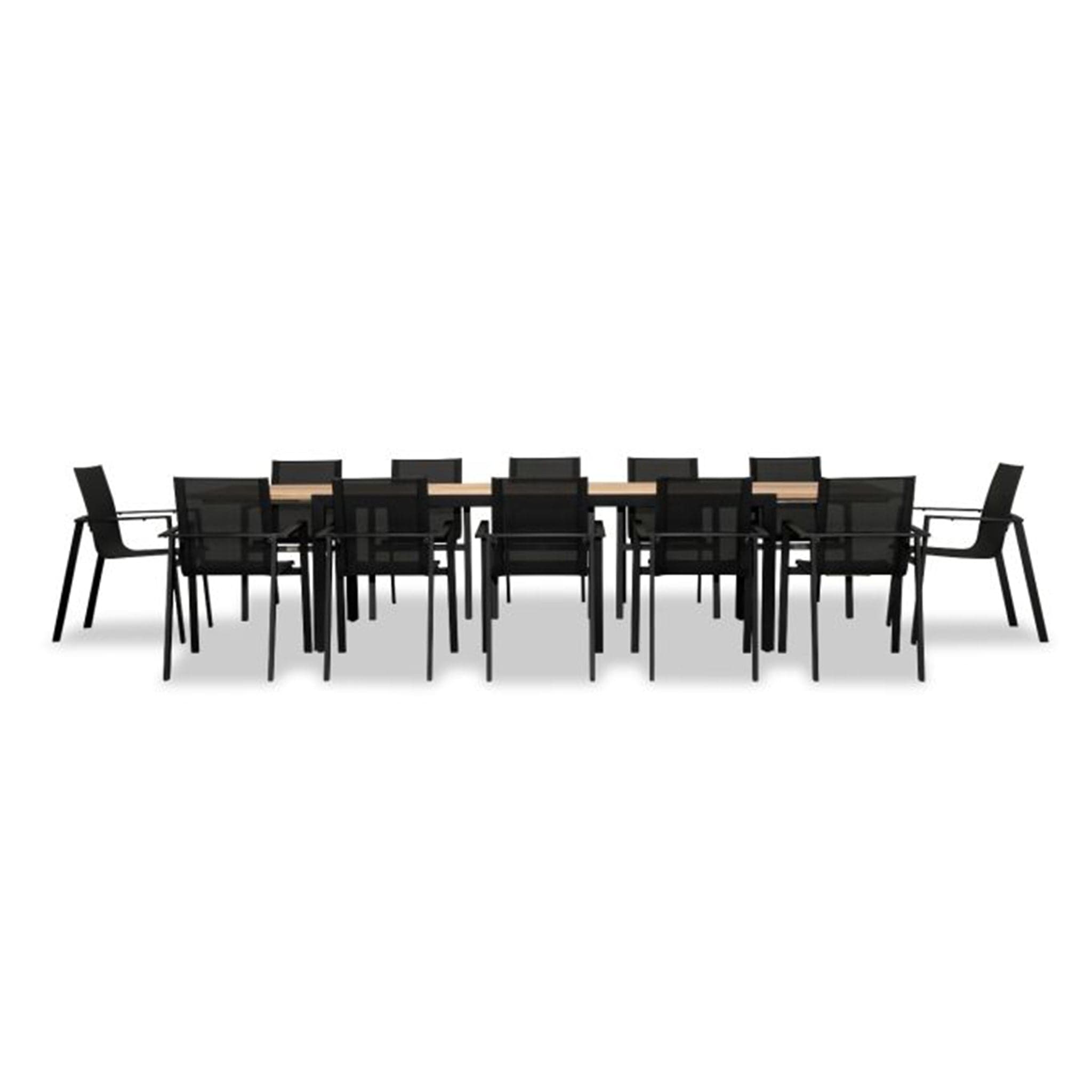 Lift Communal 12 Seat Extendable Reclaimed Teak Dining Set、mySite、neckold