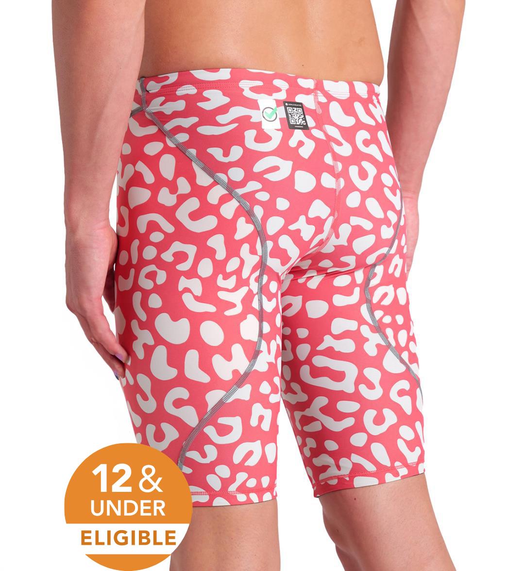 Arena Men's Powerskin ST Next Limited Edition Leopard Jammer Tech Suit Swimsuit、mySite、noshort